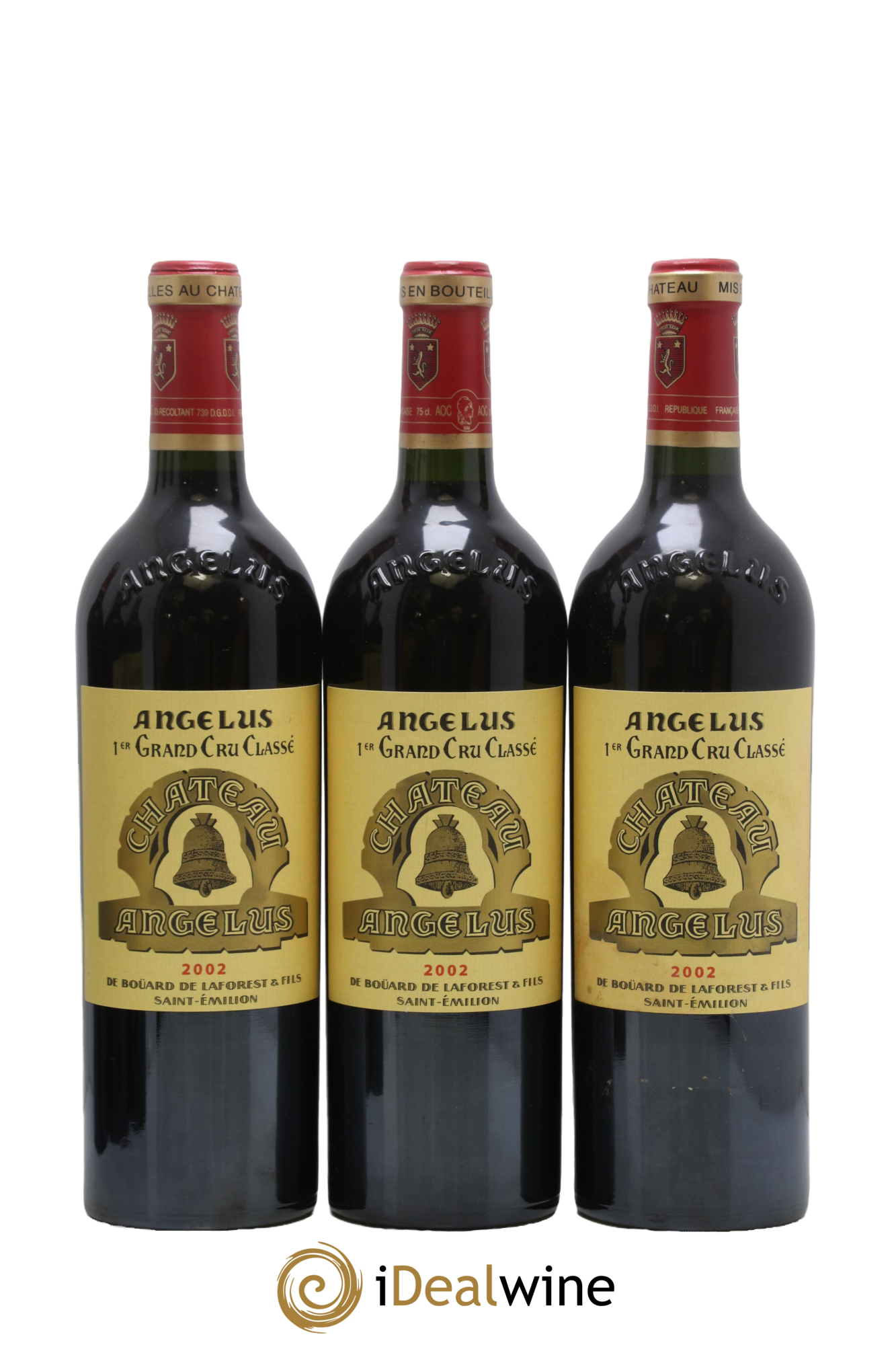Château Angélus 1er Grand Cru Classé A 2002 - Lot de 12 bouteilles - 5