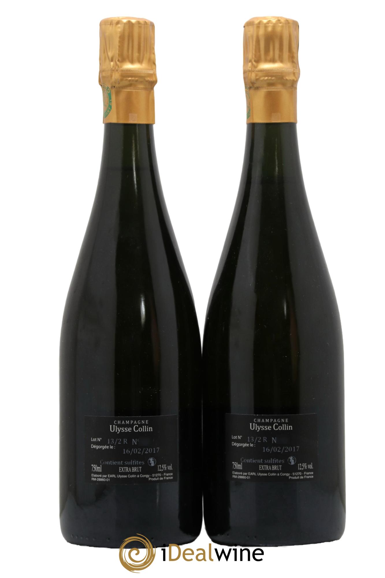 Les Roises Blanc de Blancs Extra-Brut Ulysse Collin - Lot de 2 bouteilles - 1