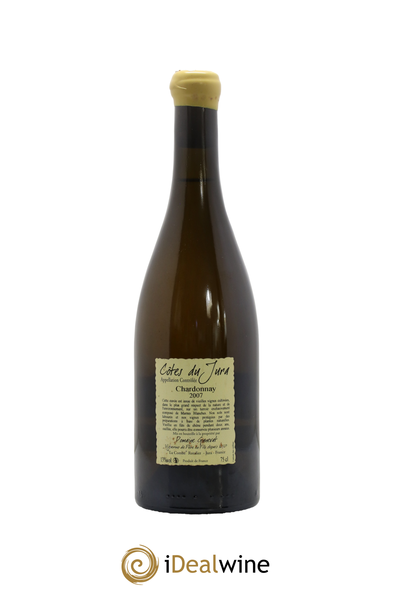 Côtes du Jura Les Grands Teppes Vieilles Vignes Jean-François Ganevat (Domaine) 2007 - Lot de 1 bouteille - 1