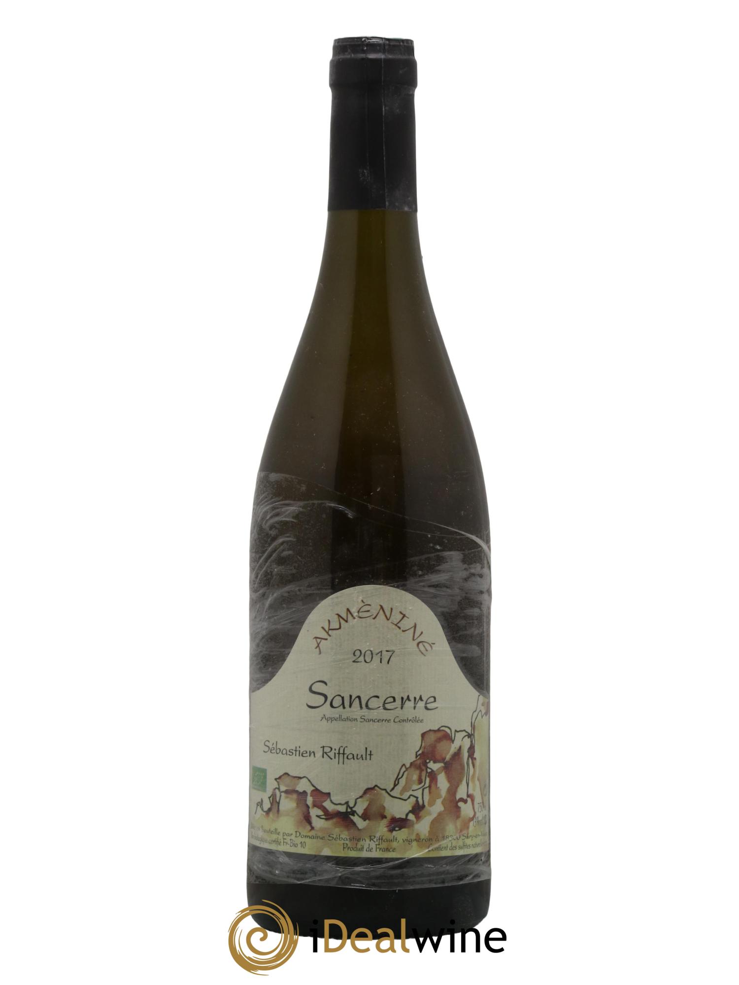 Sancerre Akmenine Sebastien Riffault 2017 - Lot of 1 bottle - 0