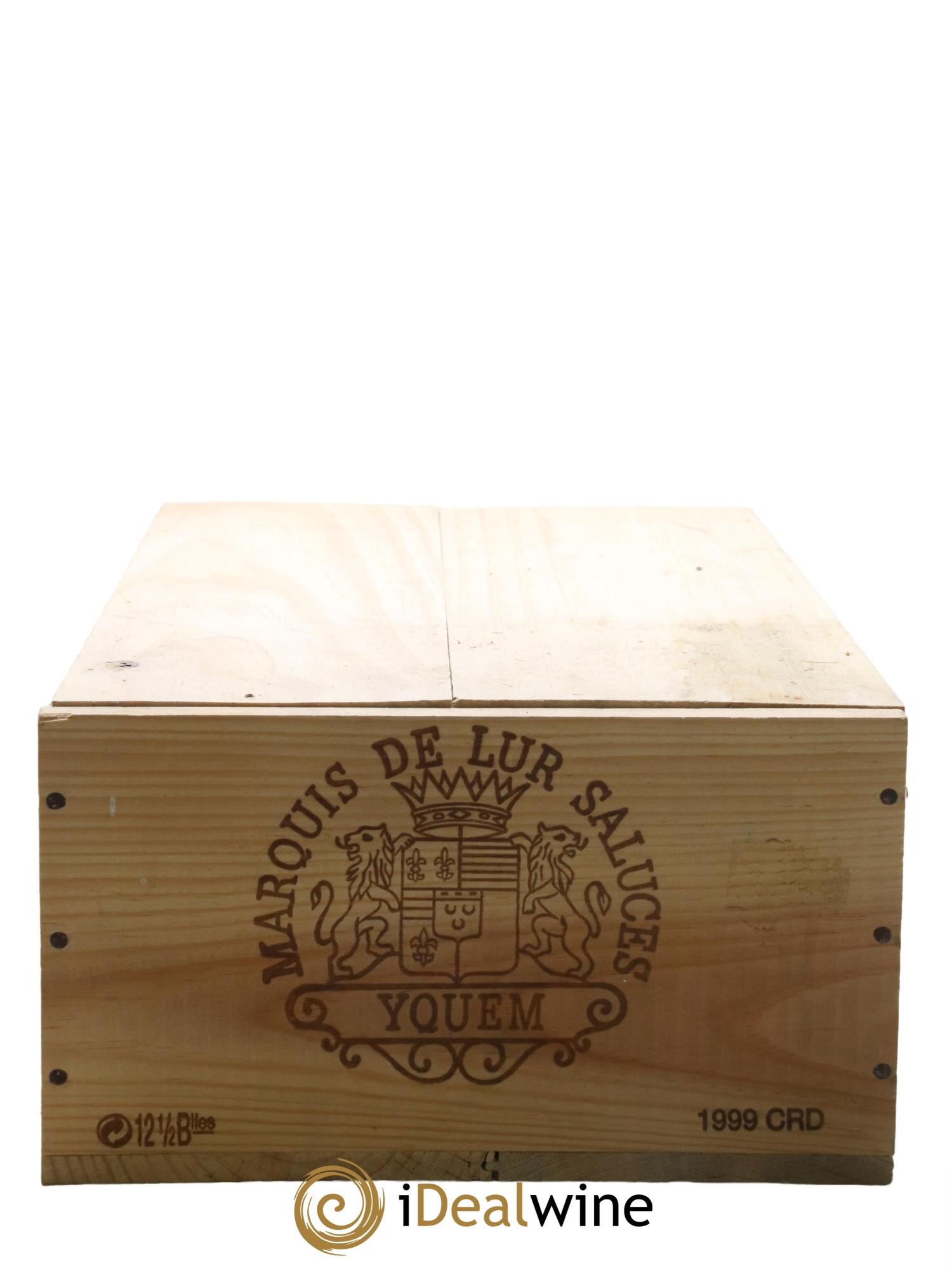 Château d' Yquem 1er Cru Classé Supérieur 1999 - Posten von 12 Demi-Flaschen - 6