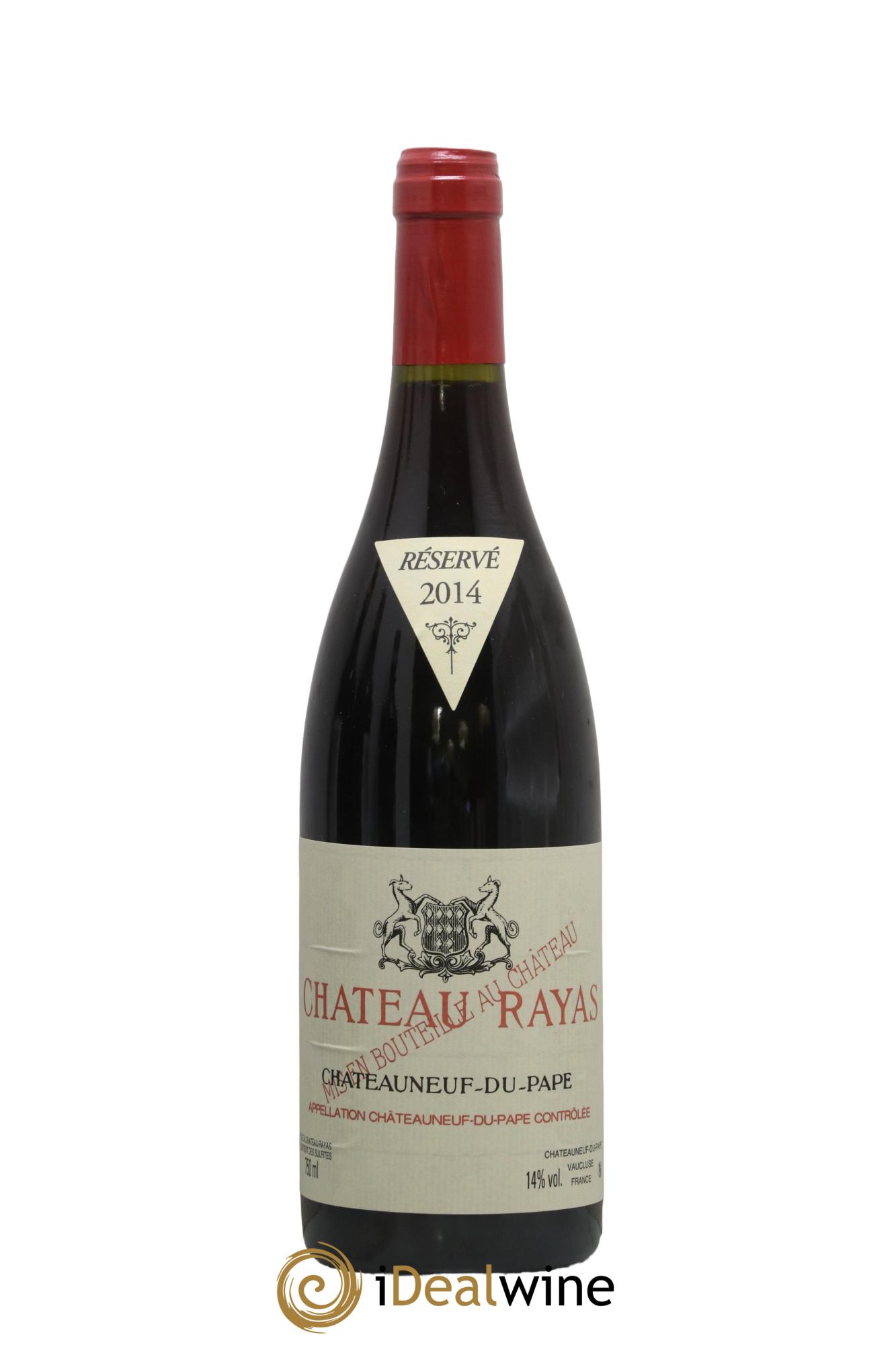 Châteauneuf-du-Pape Château Rayas Emmanuel Reynaud 2014 - Lot de 1 bouteille - 0