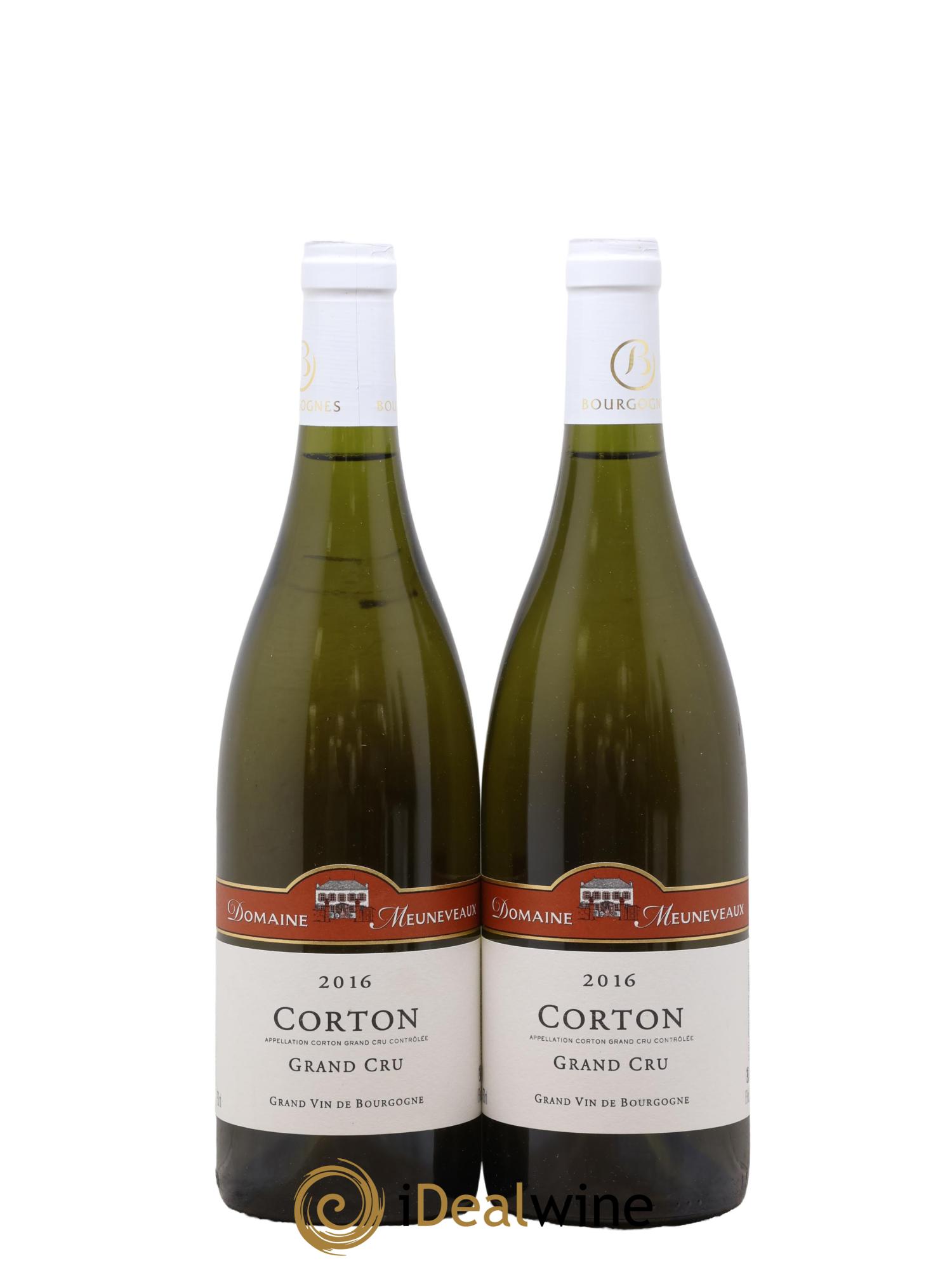 Corton Grand Cru Domaine Meuneveaux 2016 - Posten von 2 Flaschen - 0