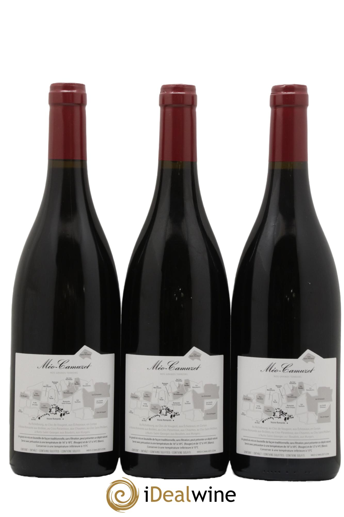 Nuits-Saint-Georges 1er Cru Aux Murgers Méo-Camuzet (Domaine) 2020 - Lot of 3 bottles - 1