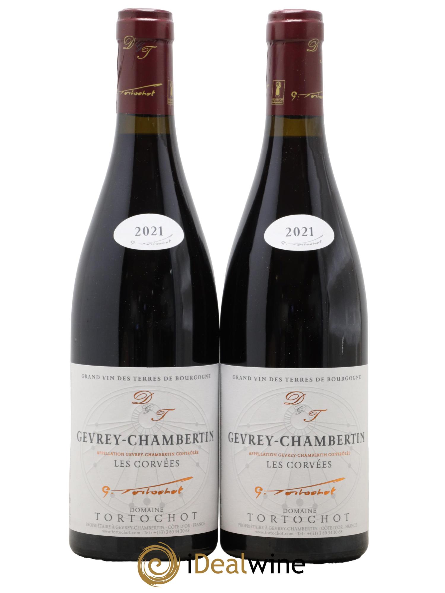 Gevrey-Chambertin Les Corvées Tortochot (Domaine) 2021 - Lot de 2 bouteilles - 0