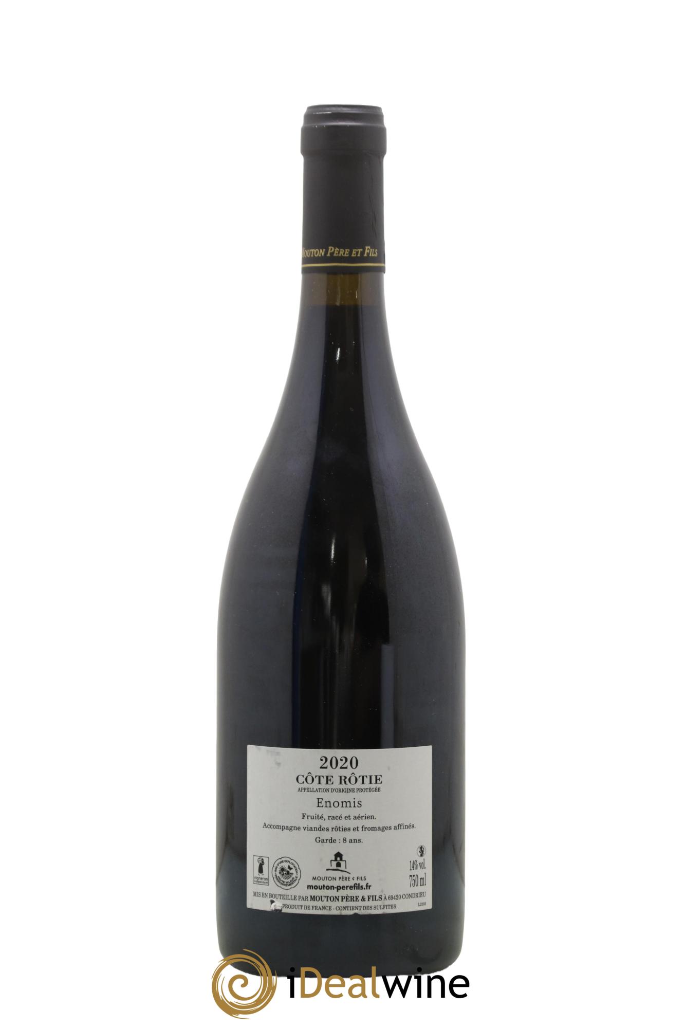 Côte-Rôtie Enomis Mouton Père & Fils 2020 - Lot de 1 bouteille - 1