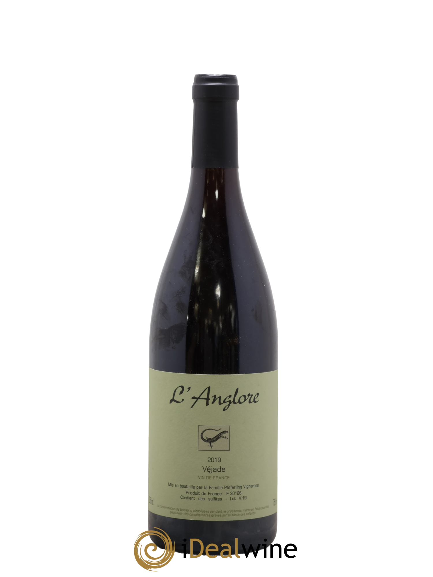 Vin de France Véjade L'Anglore 2019 - Lot de 1 bouteille - 0