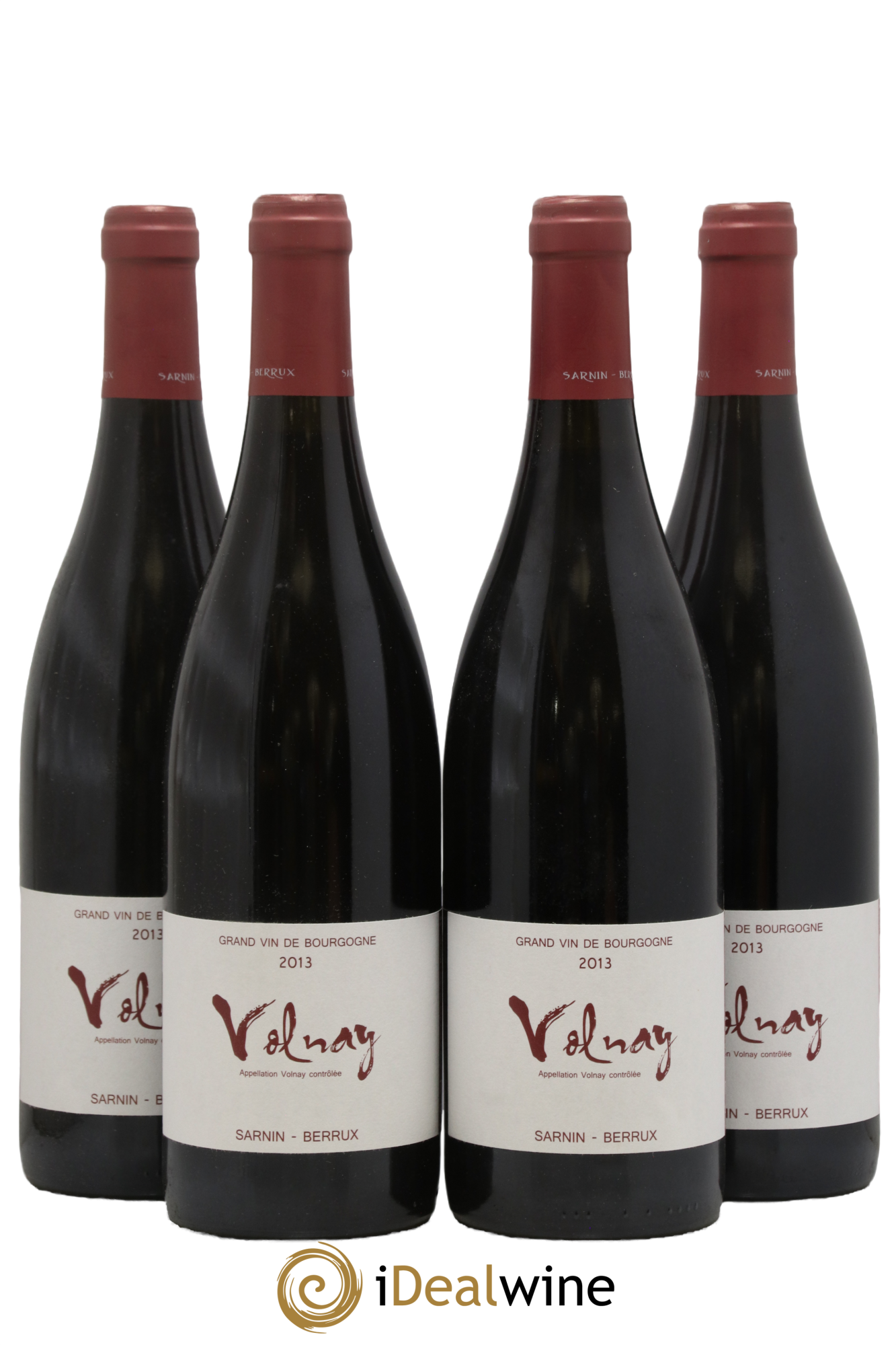 Volnay Sarnin-Berrux 2013 - Lot de 4 bouteilles - 0