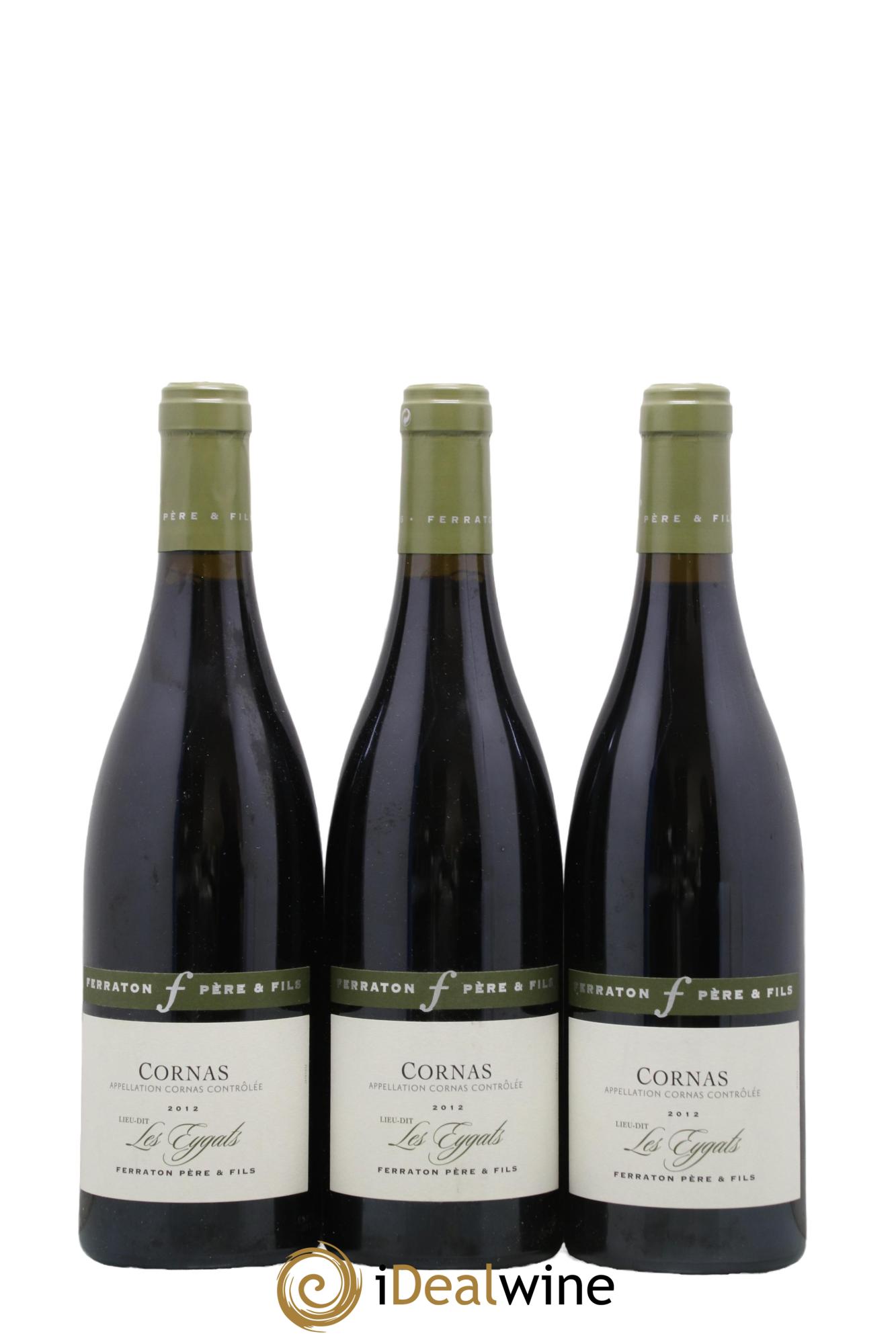 Cornas Les Eygats Ferraton 2012 - Lot de 3 bouteilles - 0