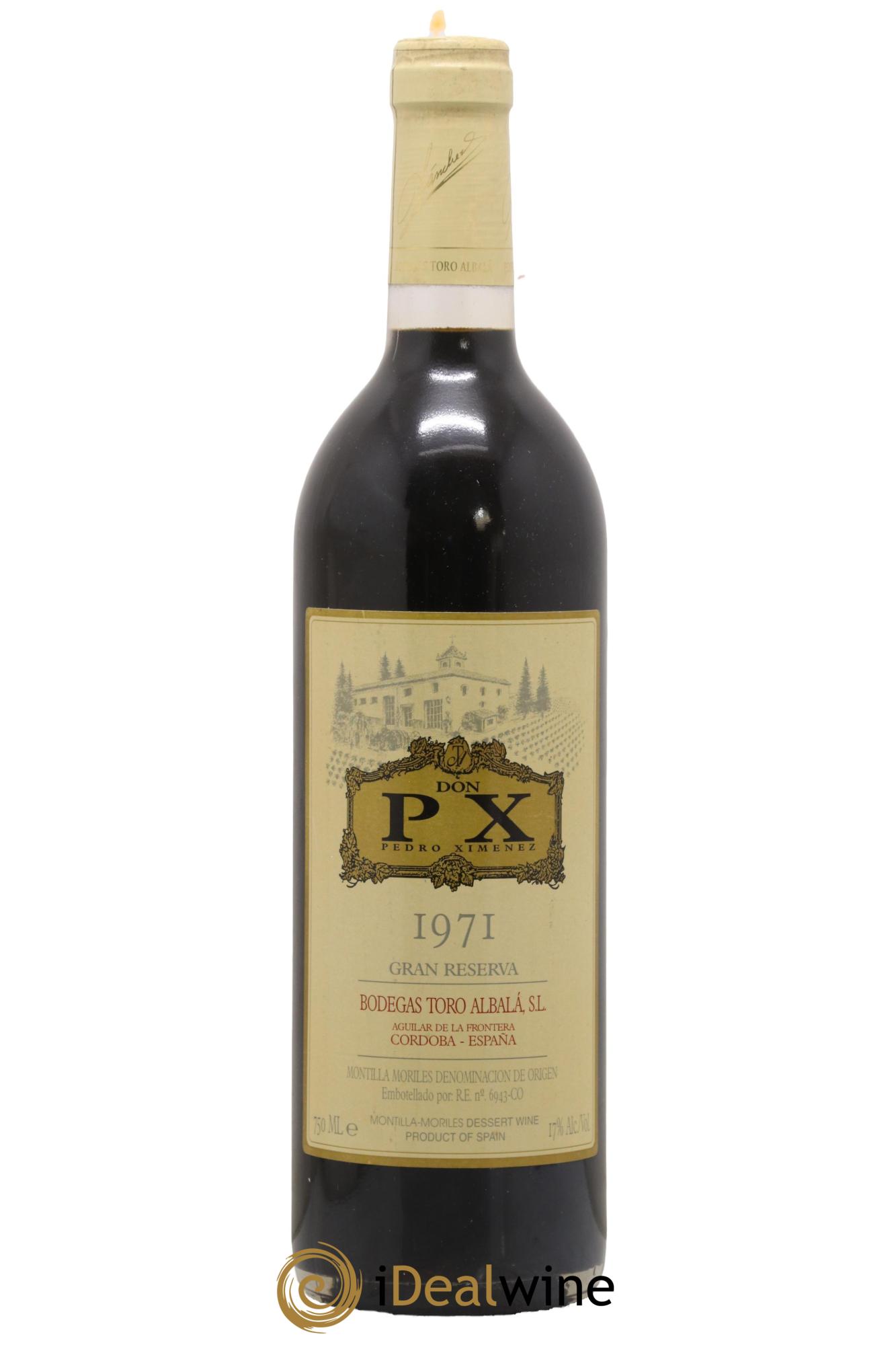 Montilla Moriles Bodegas Toro Albala Don PX Gran Reserva 1971 - Lot of 1 bottle - 0