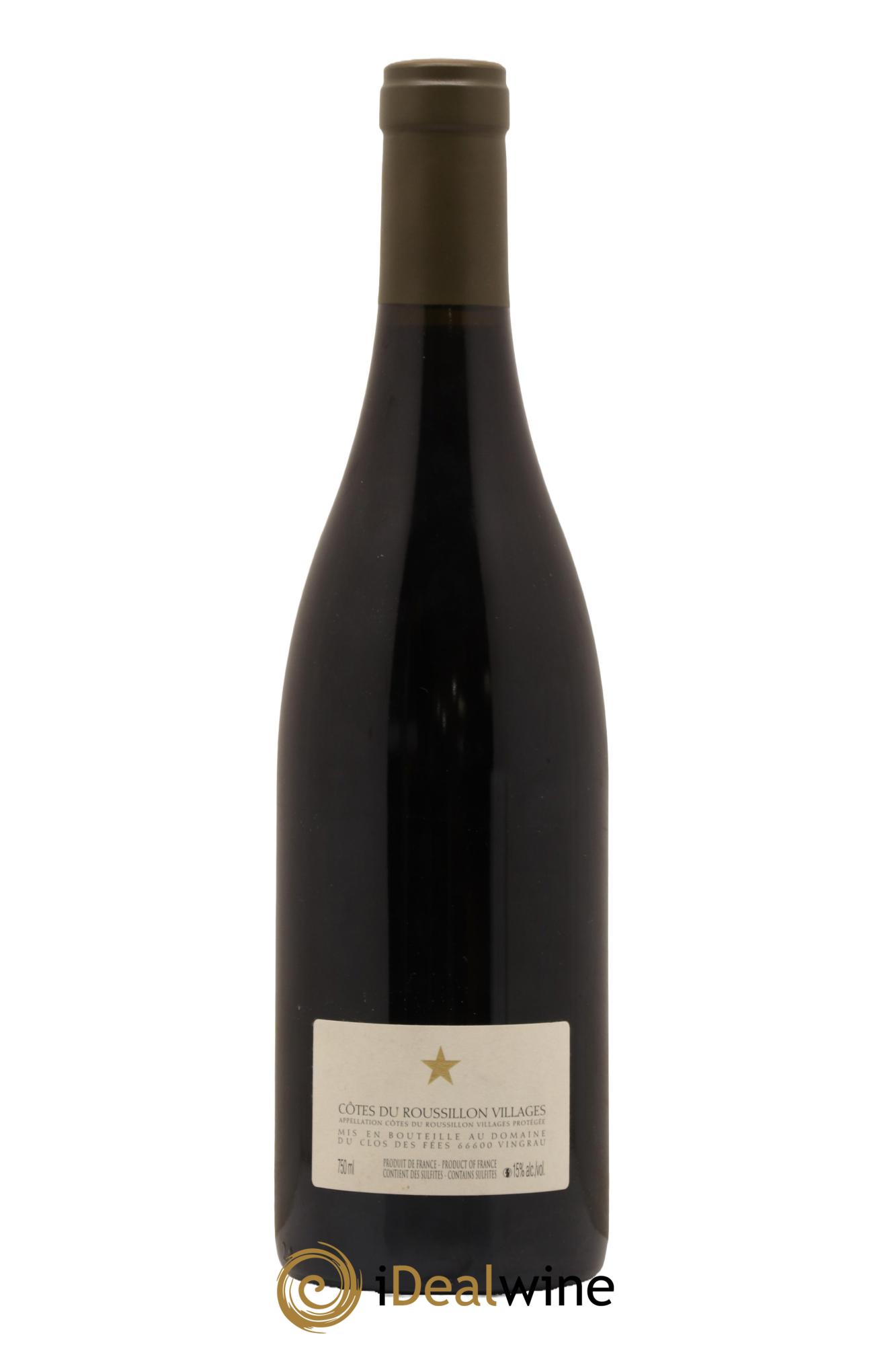 Côtes du Roussillon Villages Clos des Fées Hervé Bizeul 2015 - Lot de 1 bouteille - 1