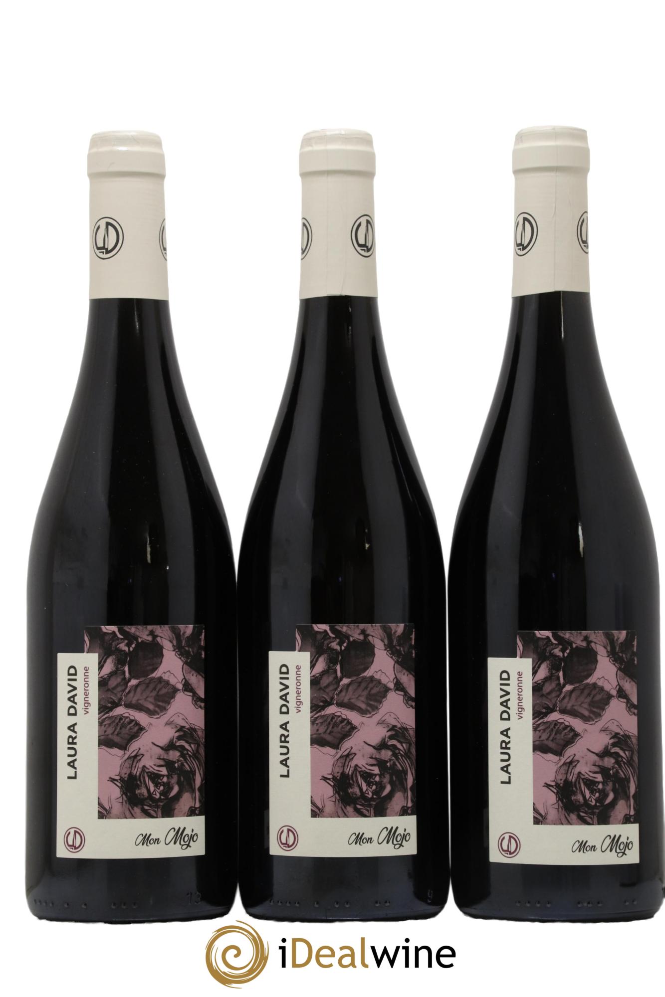 Vin de France Laura David Mon Mojo 2020 - Lot of 3 bottles - 0