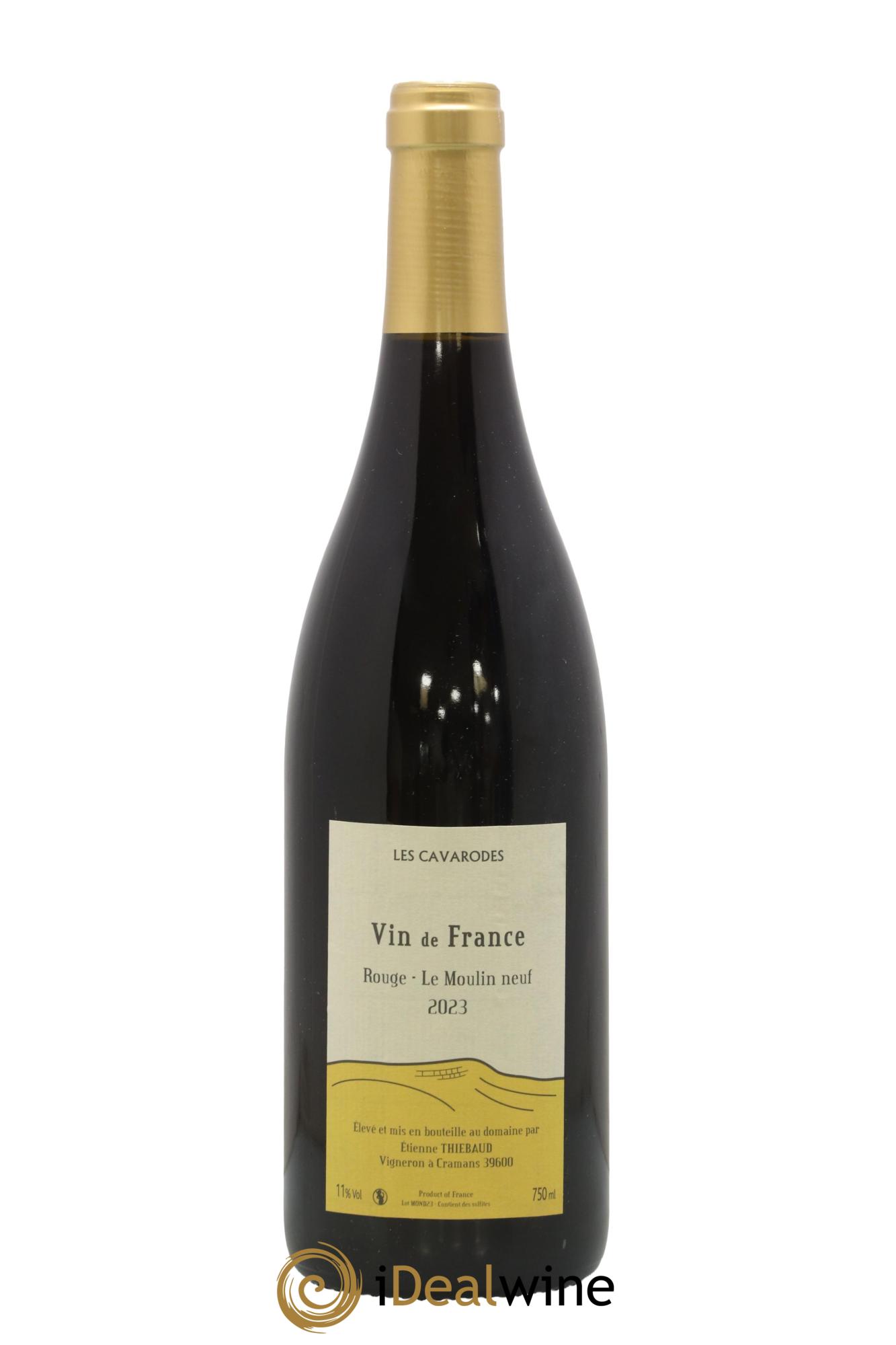 Vin de France Le Moulin Neuf Cavarodes (Domaine des) - Etienne Thiébaud  2023 - Posten von 1 Flasche - 0