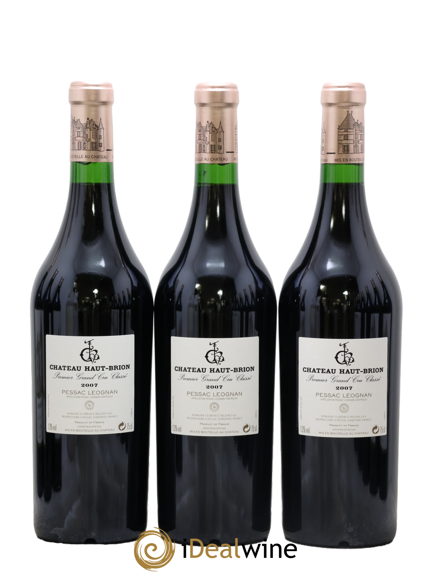 Château Haut Brion 1er Grand Cru Classé 2007 - Lot of 12 bottles - 4