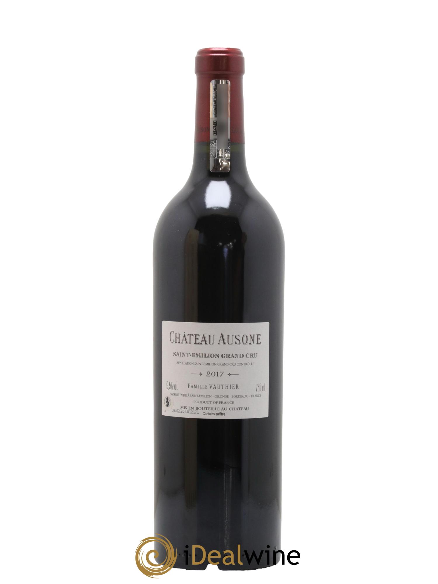 Château Ausone 1er Grand Cru Classé A 2017 - Lot de 1 bouteille - 2