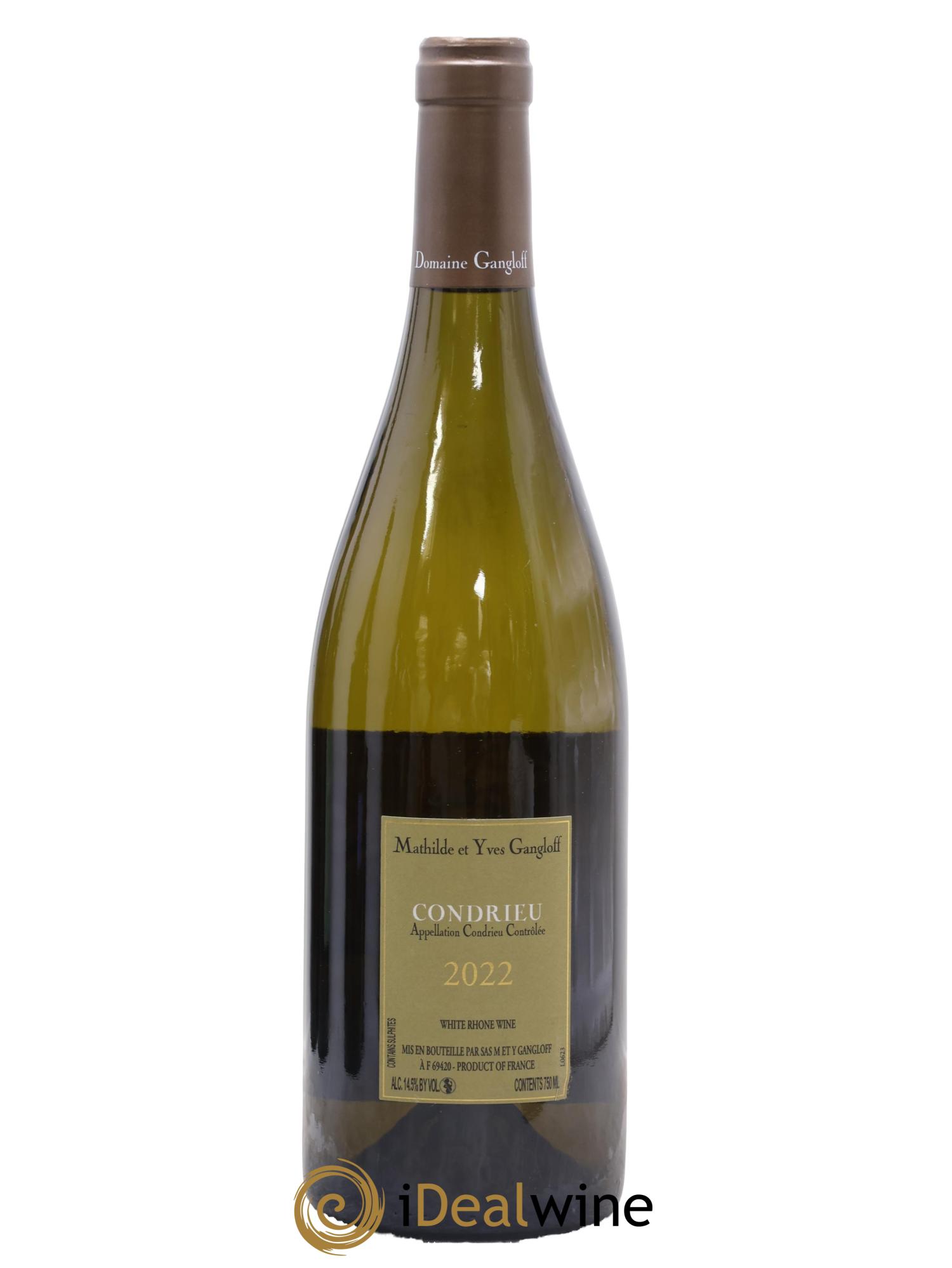 Condrieu Domaine Gangloff (Domaine) 2022 - Lot de 1 bouteille - 1