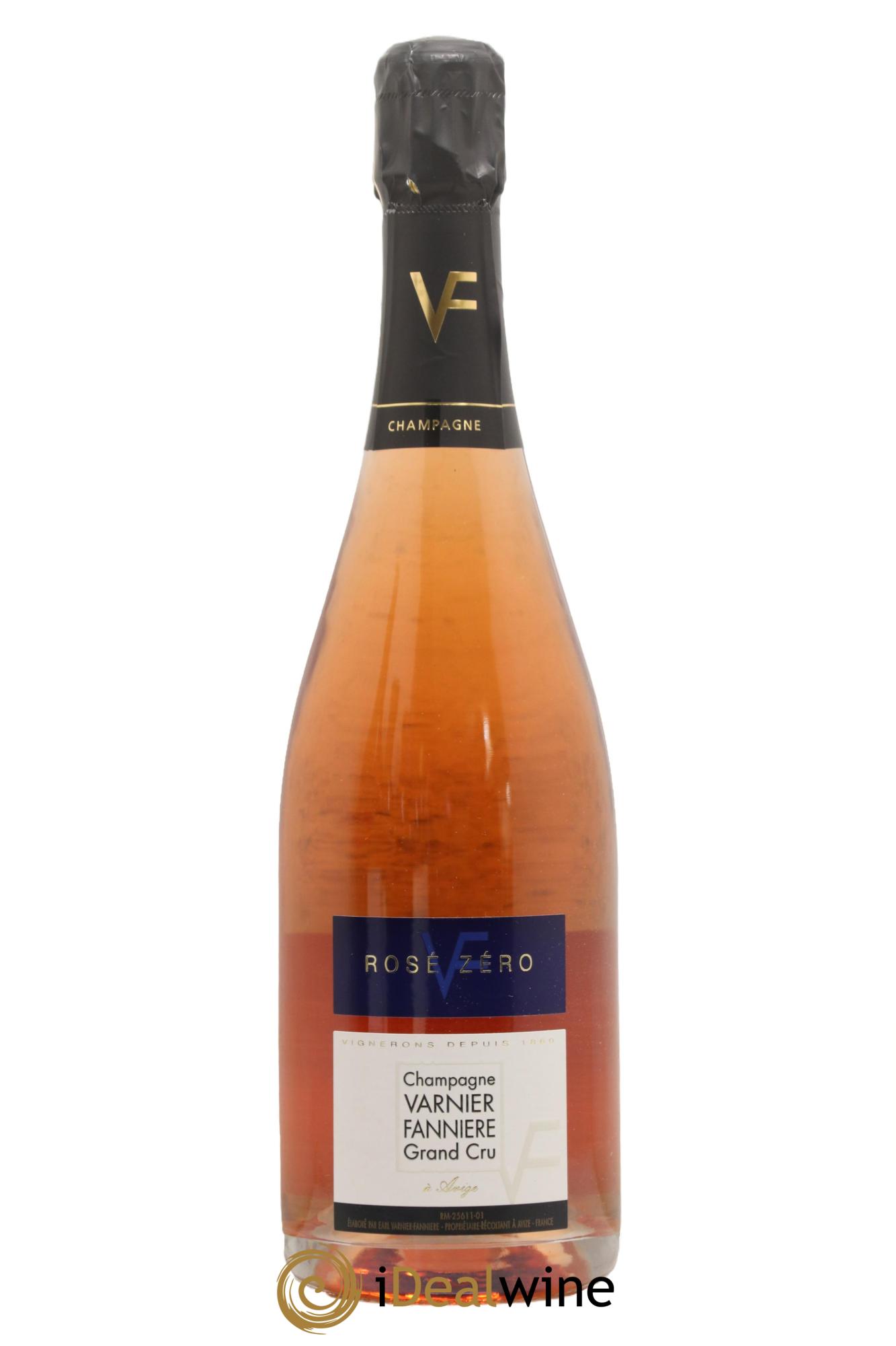 Champagne - Brut Grand Cru Zero Maison Varnier Fanniere - Lot de 1 bouteille - 0