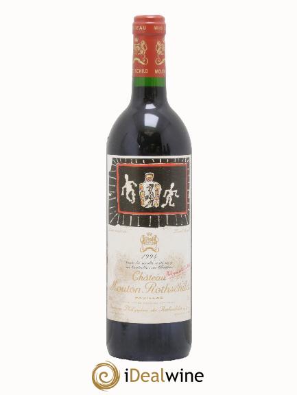 Château Mouton Rothschild 1er Grand Cru Classé 1994 - Posten von 1 Flasche - 0