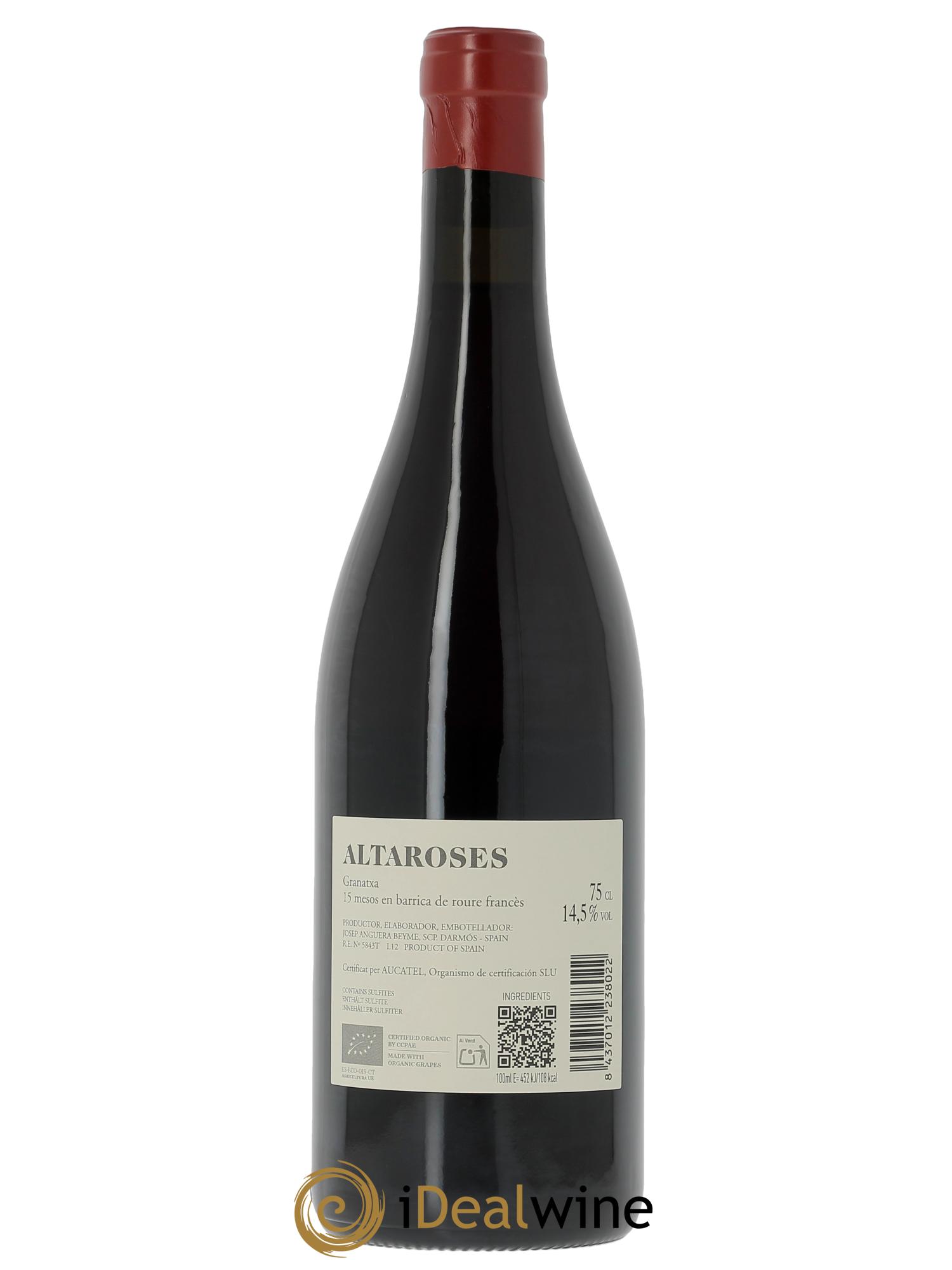 Montsant DO Celler Joan d'Anguera Altaroses 2024 - Lot de 1 bouteille - 1