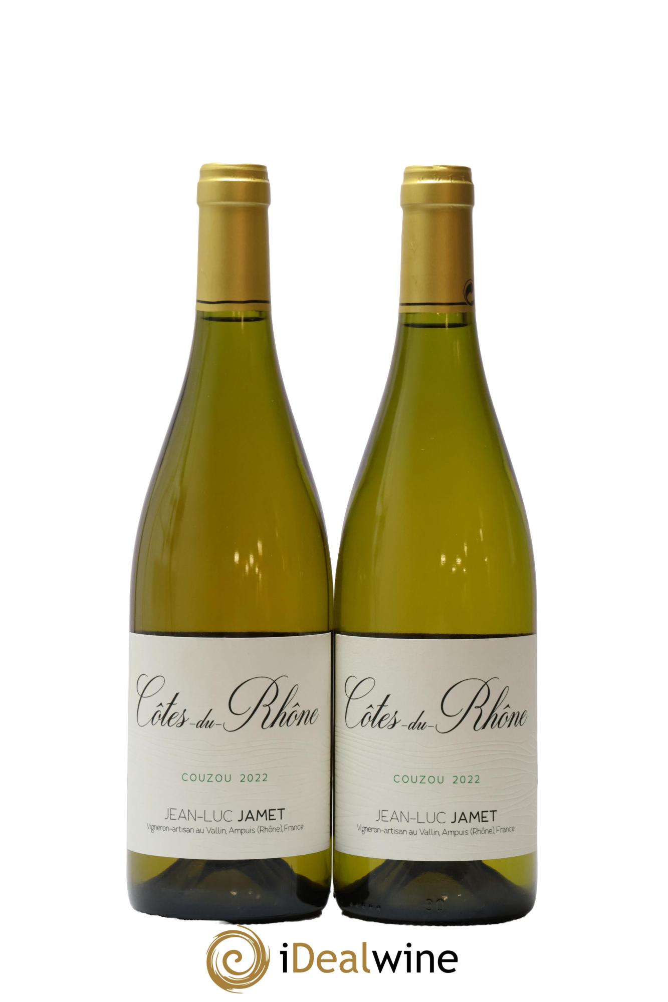 Côtes-du-Rhône Couzou Jean-Luc Jamet 2022 - Lot de 2 bouteilles - 0