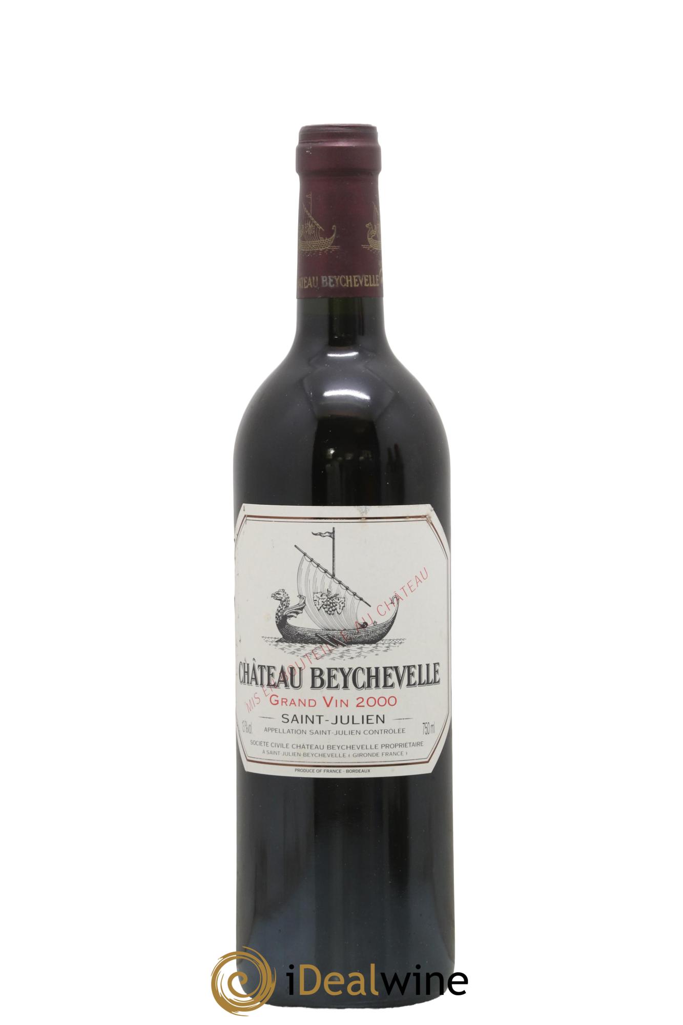 Château Beychevelle 4ème Grand Cru Classé 2000 - Posten von 1 Flasche - 0
