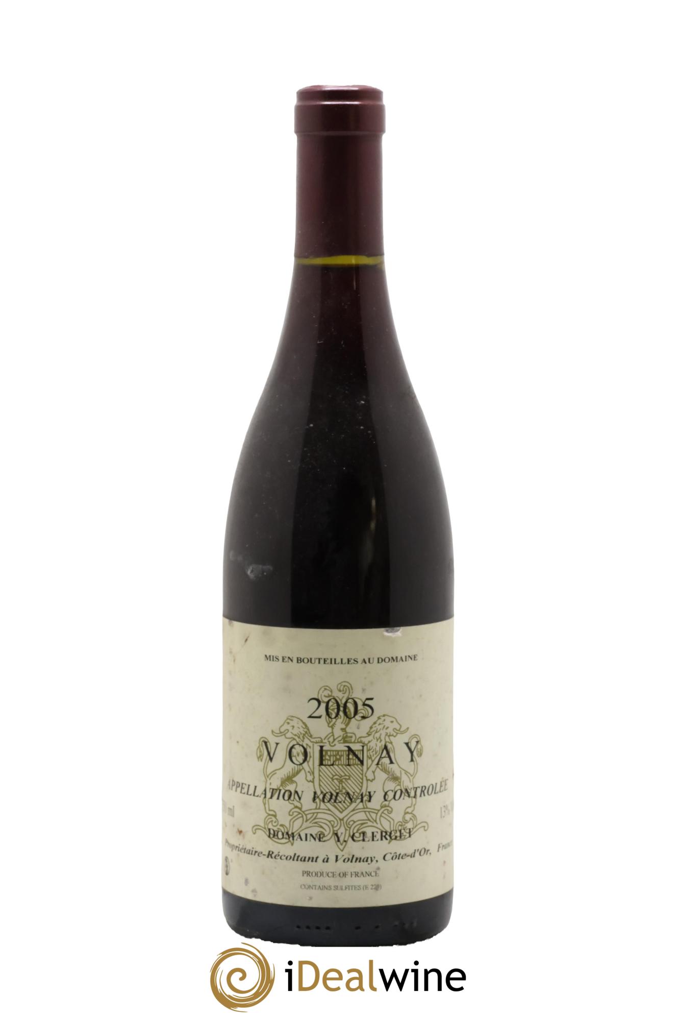 Volnay Yvon Clerget 2005 - Lot de 1 bouteille - 0