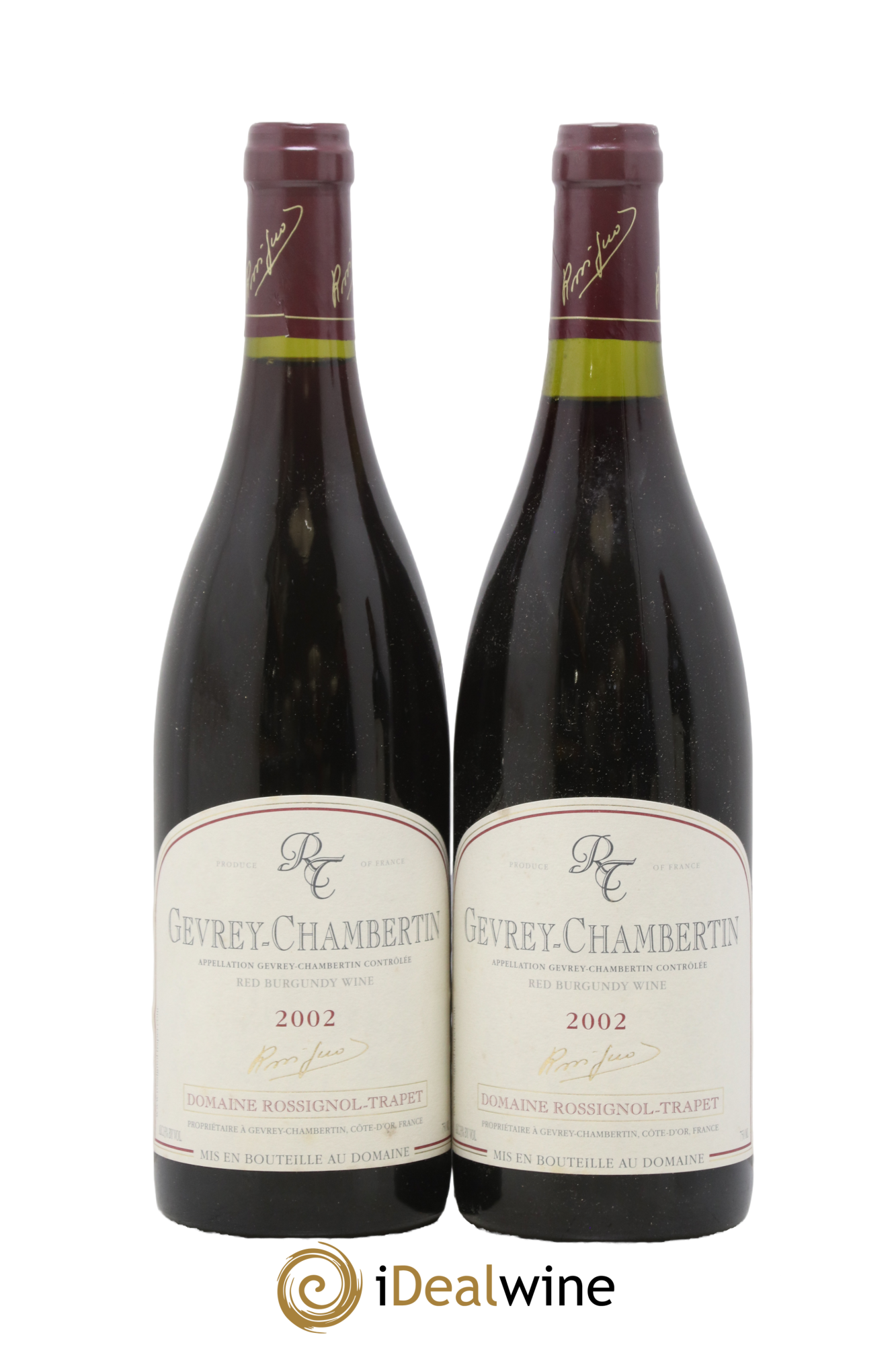 Gevrey-Chambertin Rossignol-Trapet 2002 - Posten von 2 Flaschen - 0