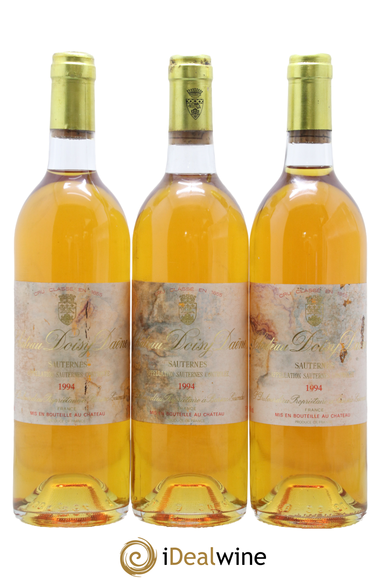 Château Doisy Daëne 2ème Grand Cru Classé 1994 - Lot de 3 bouteilles - 0