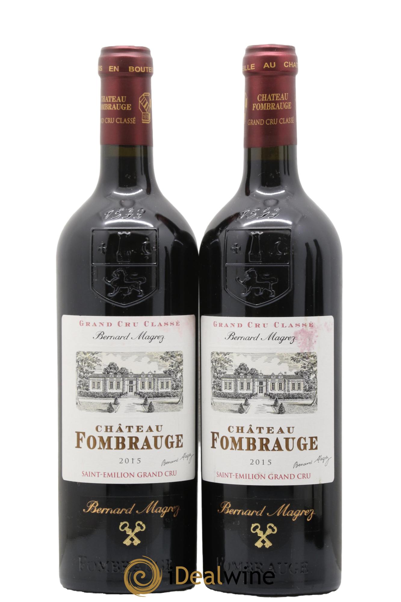 Château Fombrauge Grand Cru Classé 2015 - Lot de 2 bouteilles - 0