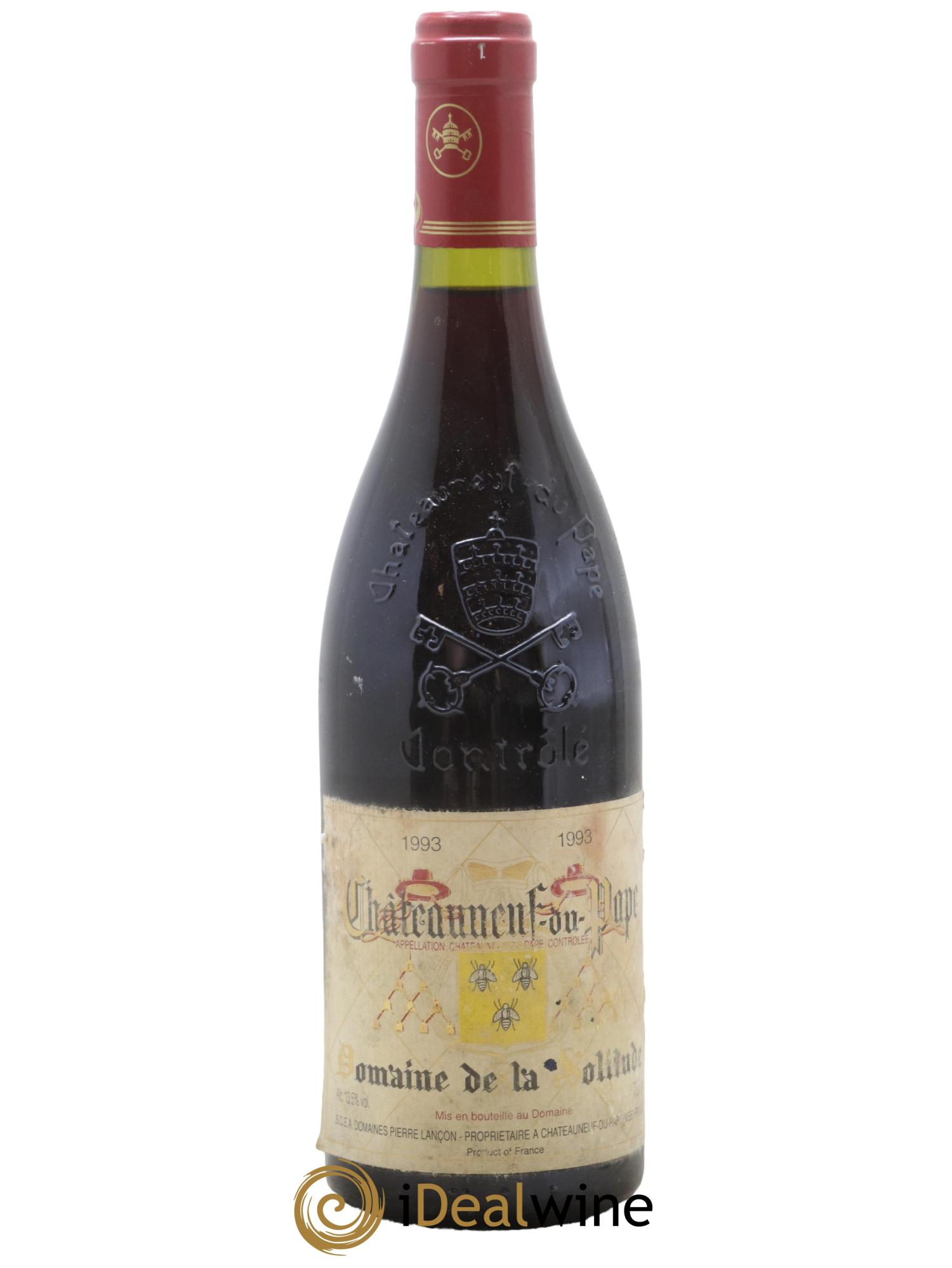 Châteauneuf-du-Pape De La Solitude 1993 - Lot de 1 bouteille - 0