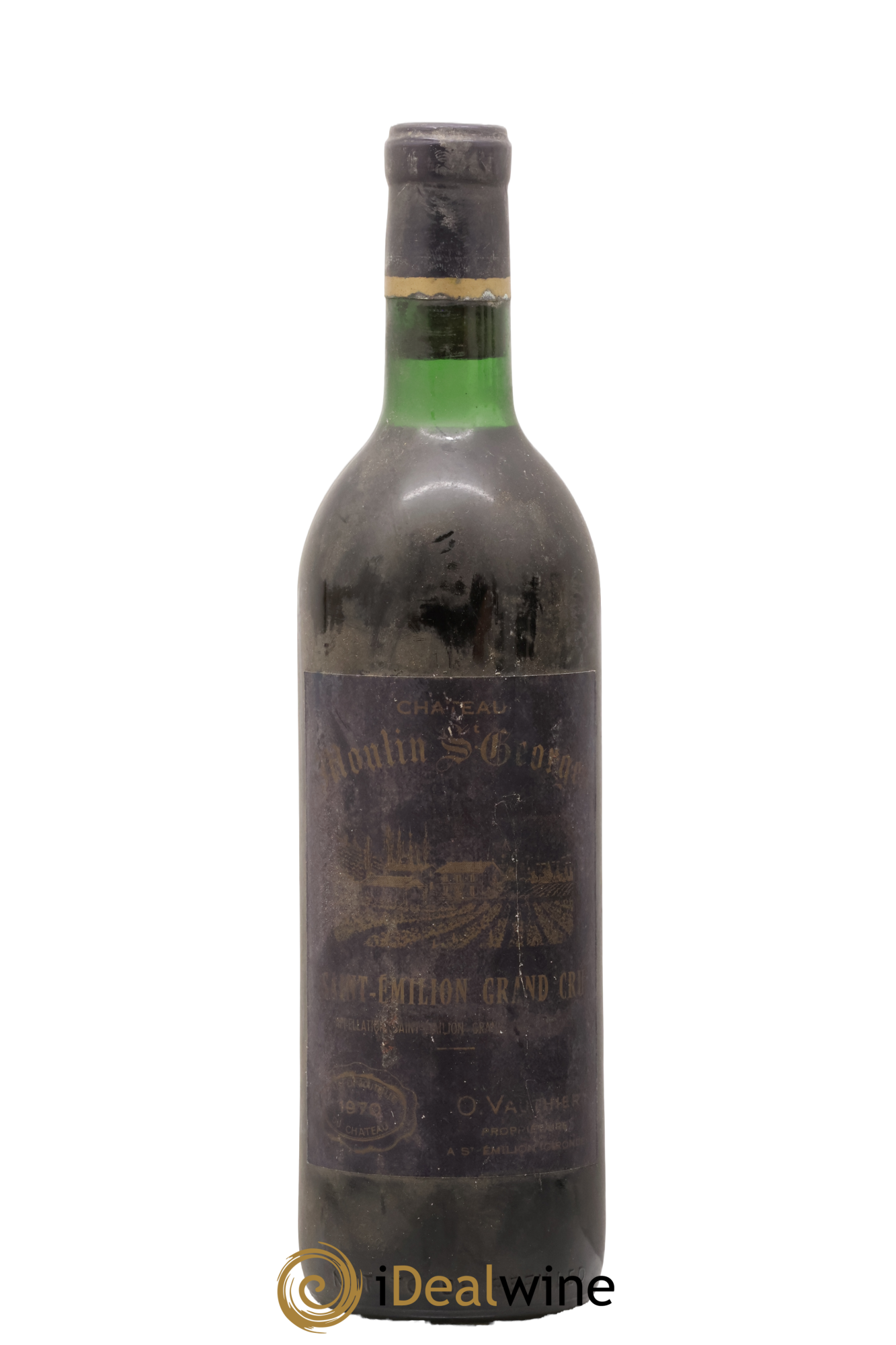 Château Moulin Saint Georges 1970 - Lot de 1 bouteille - 1