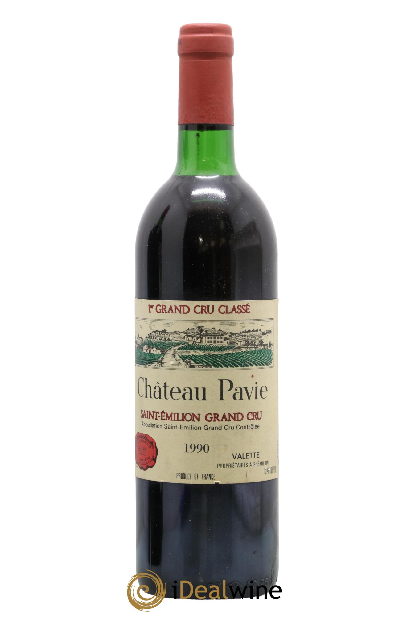 Château Pavie 1er Grand Cru Classé A 1990 - Lot of 1 bottle - 0