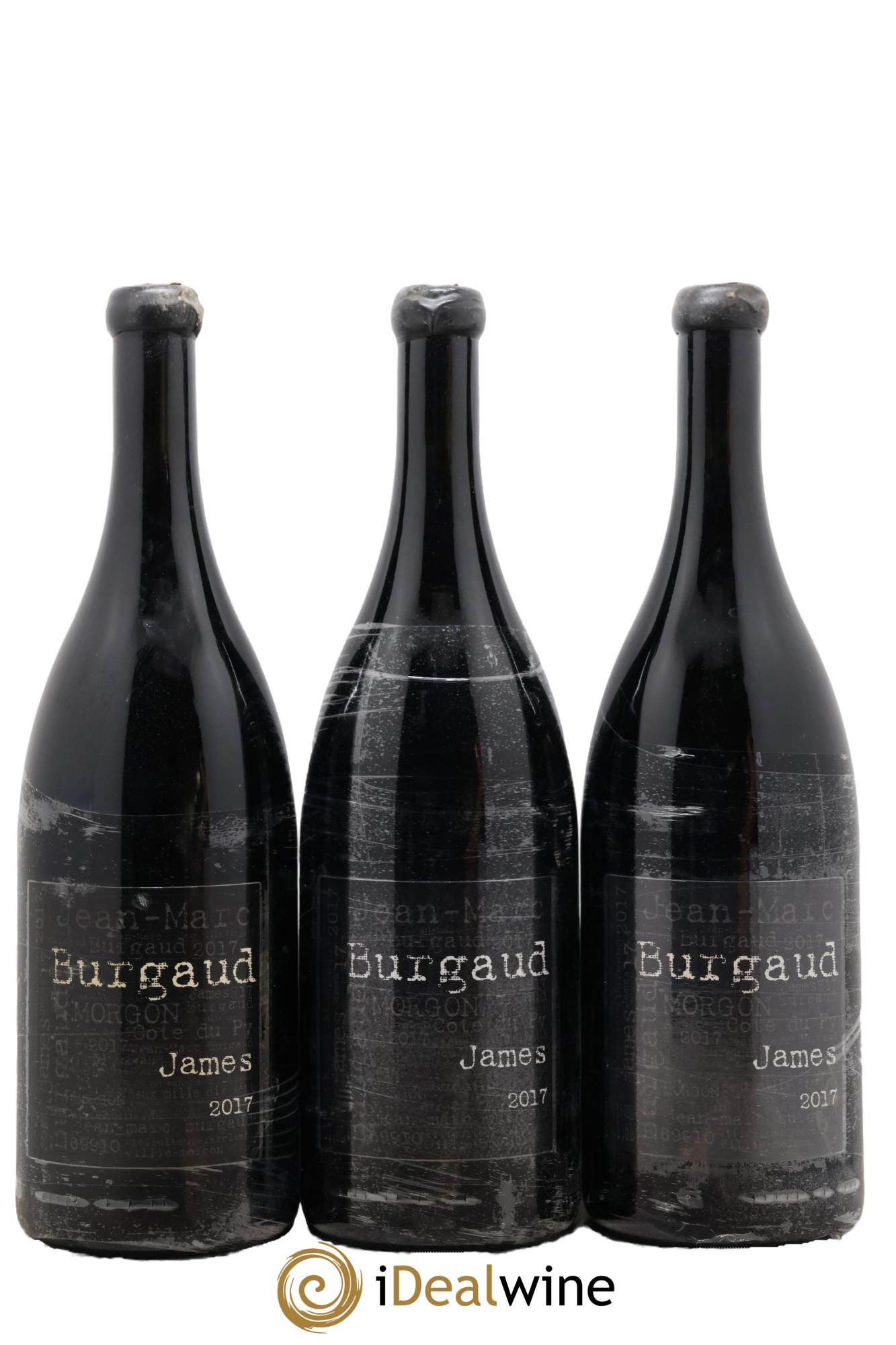 Morgon Côte du Py James Jean-Marc Burgaud (Domaine) 2017 - Lote de 3 Magnum - 0