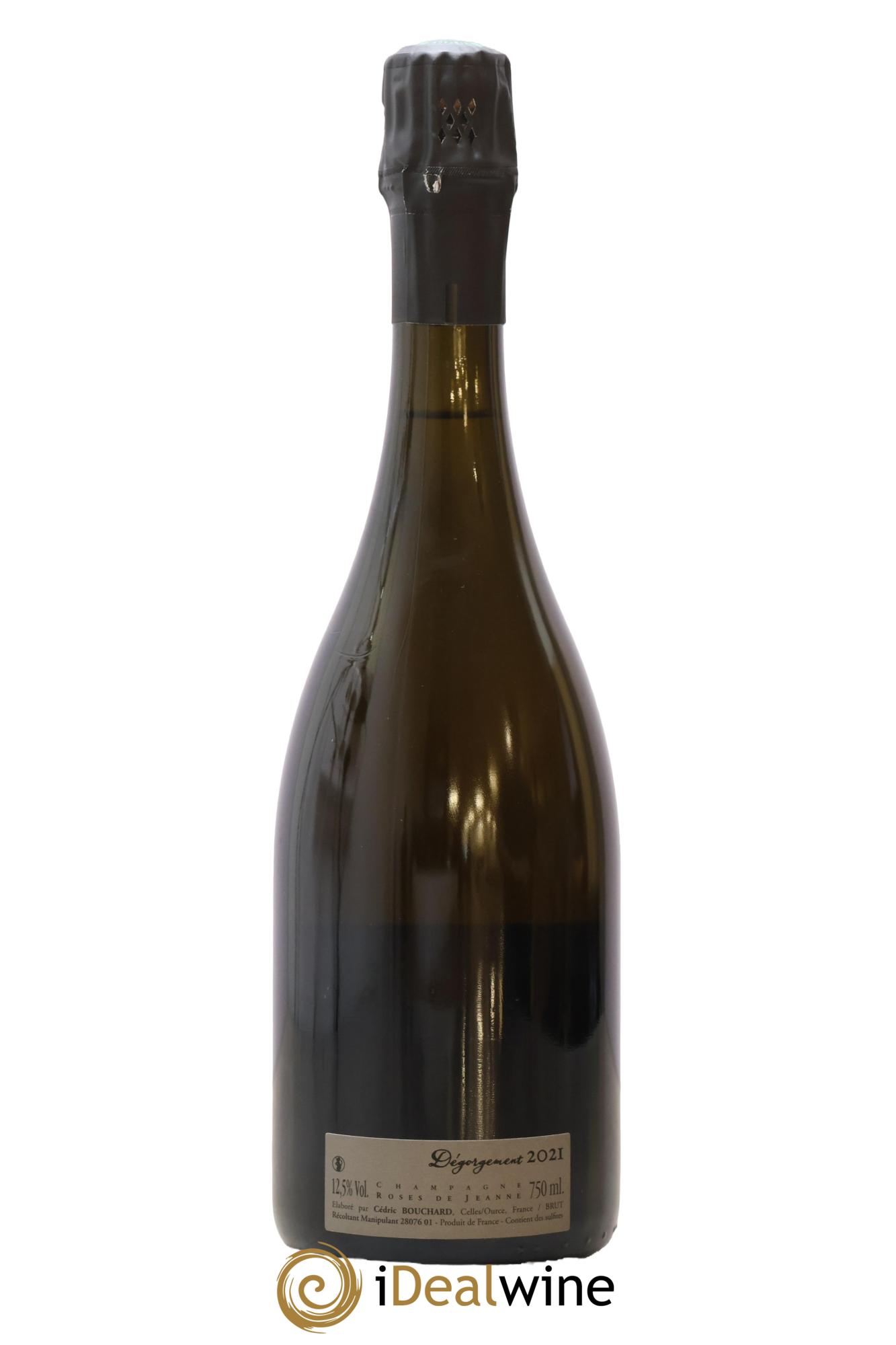 Roses de Jeanne Les Ursules Blanc de Noirs Brut Cédric Bouchard 2017 - Lot de 1 bouteille - 1