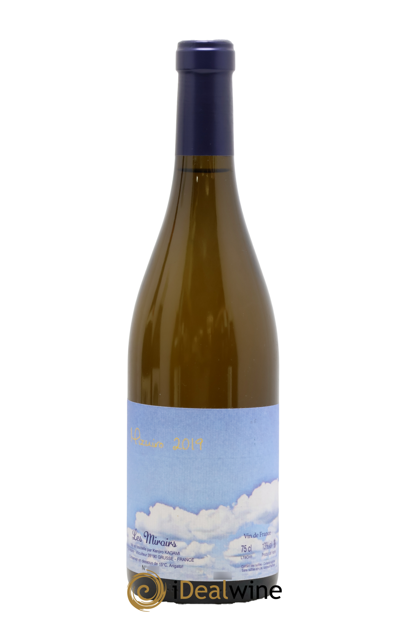 Vin de France Mizuiro Les Saugettes Kenjiro Kagami - Domaine des Miroirs 2019 - Lot of 1 bottle - 0