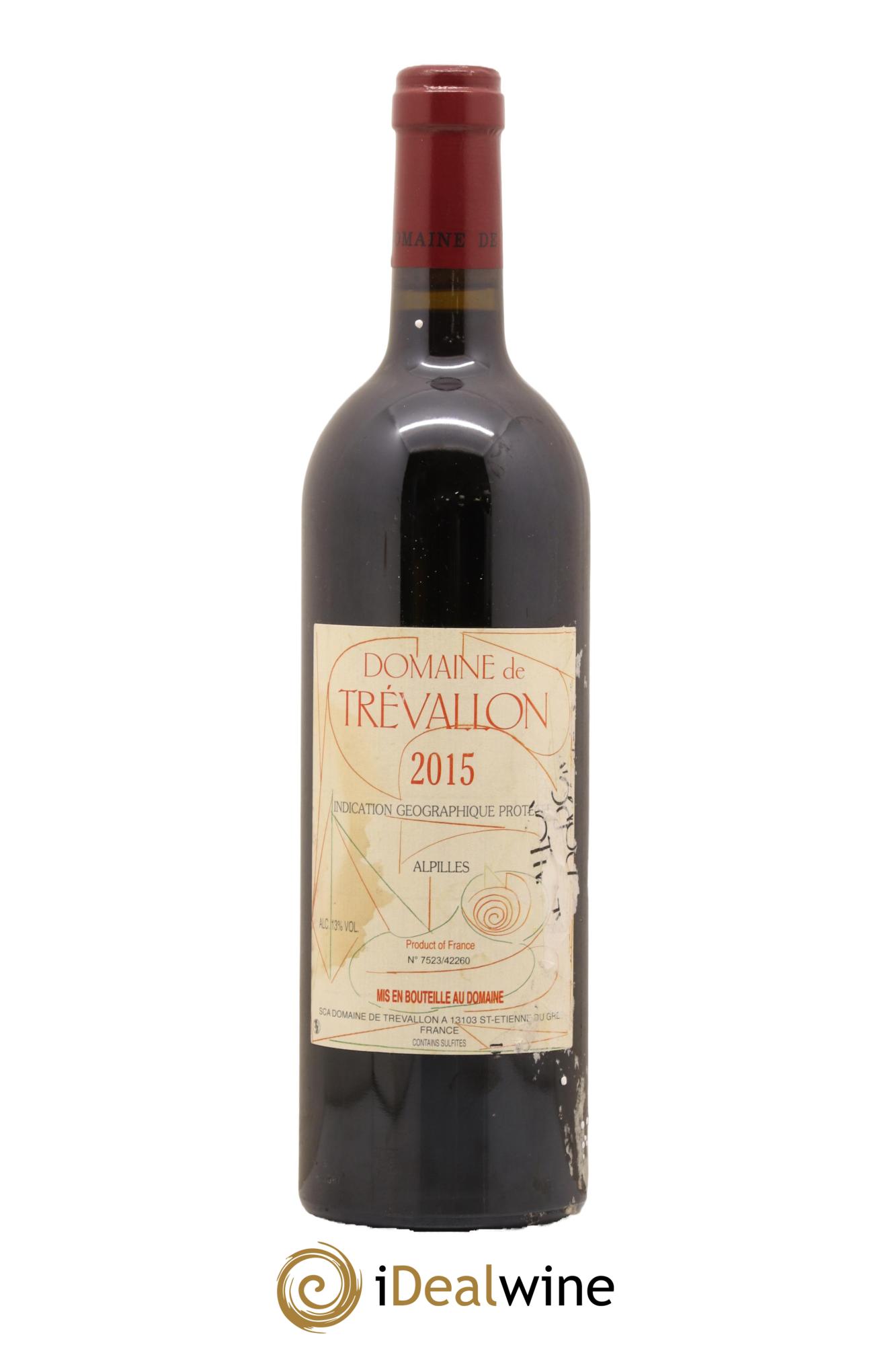 Alpilles Trévallon (Domaine de) Eloi Dürrbach 2015 - Lot de 1 bouteille - 0