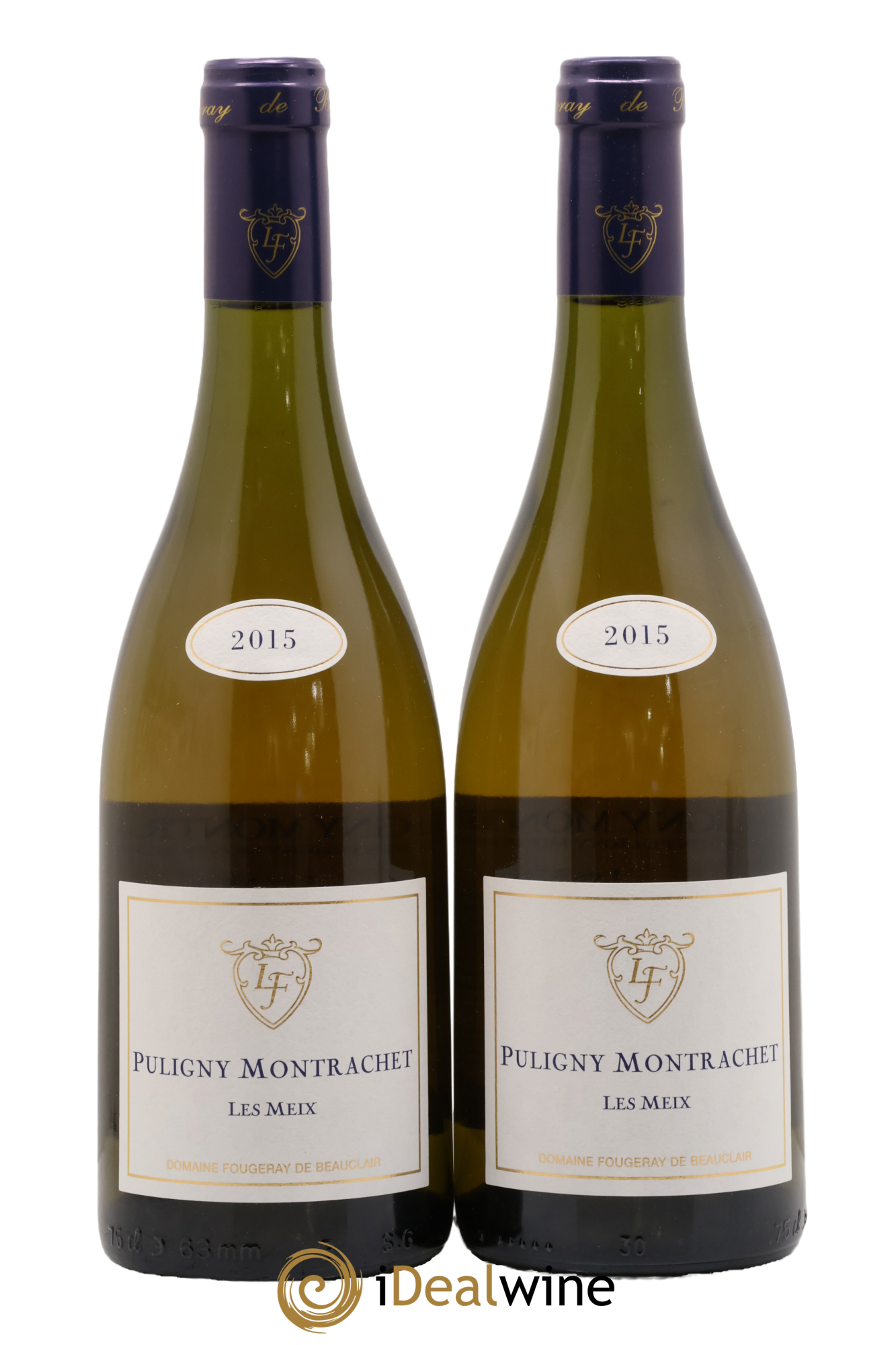 Puligny-Montrachet Les Meix Fougeray de Beauclair 2015 - Lot de 2 bouteilles - 0
