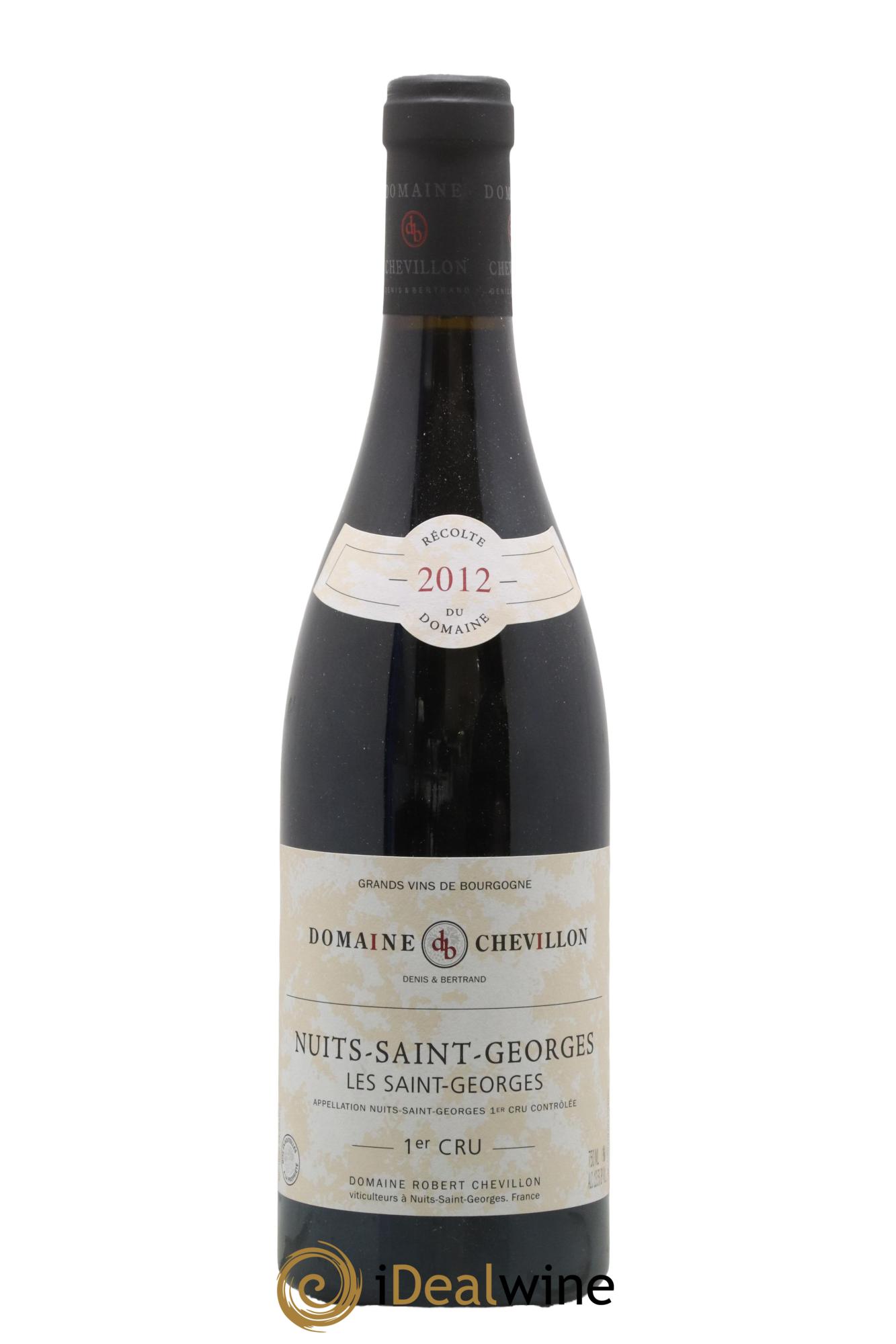 Nuits-Saint-Georges 1er Cru Les Saint Georges Robert Chevillon 2012 - Lot de 1 bouteille - 0
