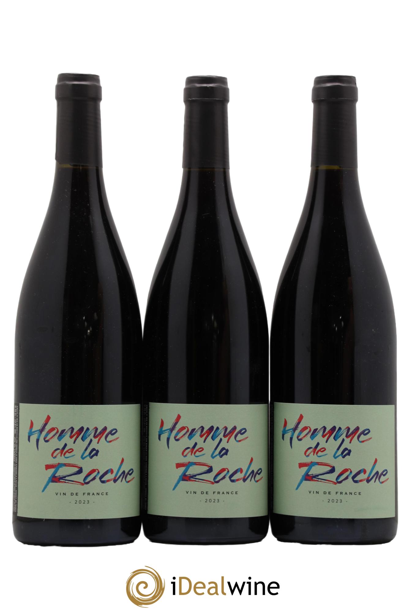 Vin de France L'Homme de la Roche Romain Le Bars 2023 - Lot de 3 bouteilles - 0