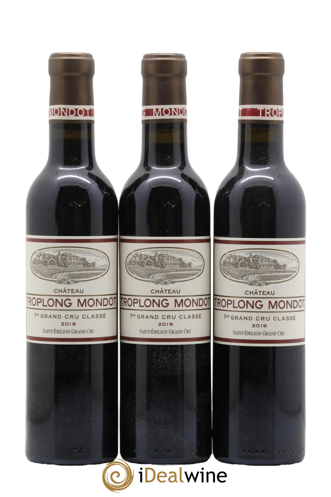 Château Troplong Mondot 1er Grand Cru Classé B 2019 - Lotto di 12 mezze bottiglie - 5