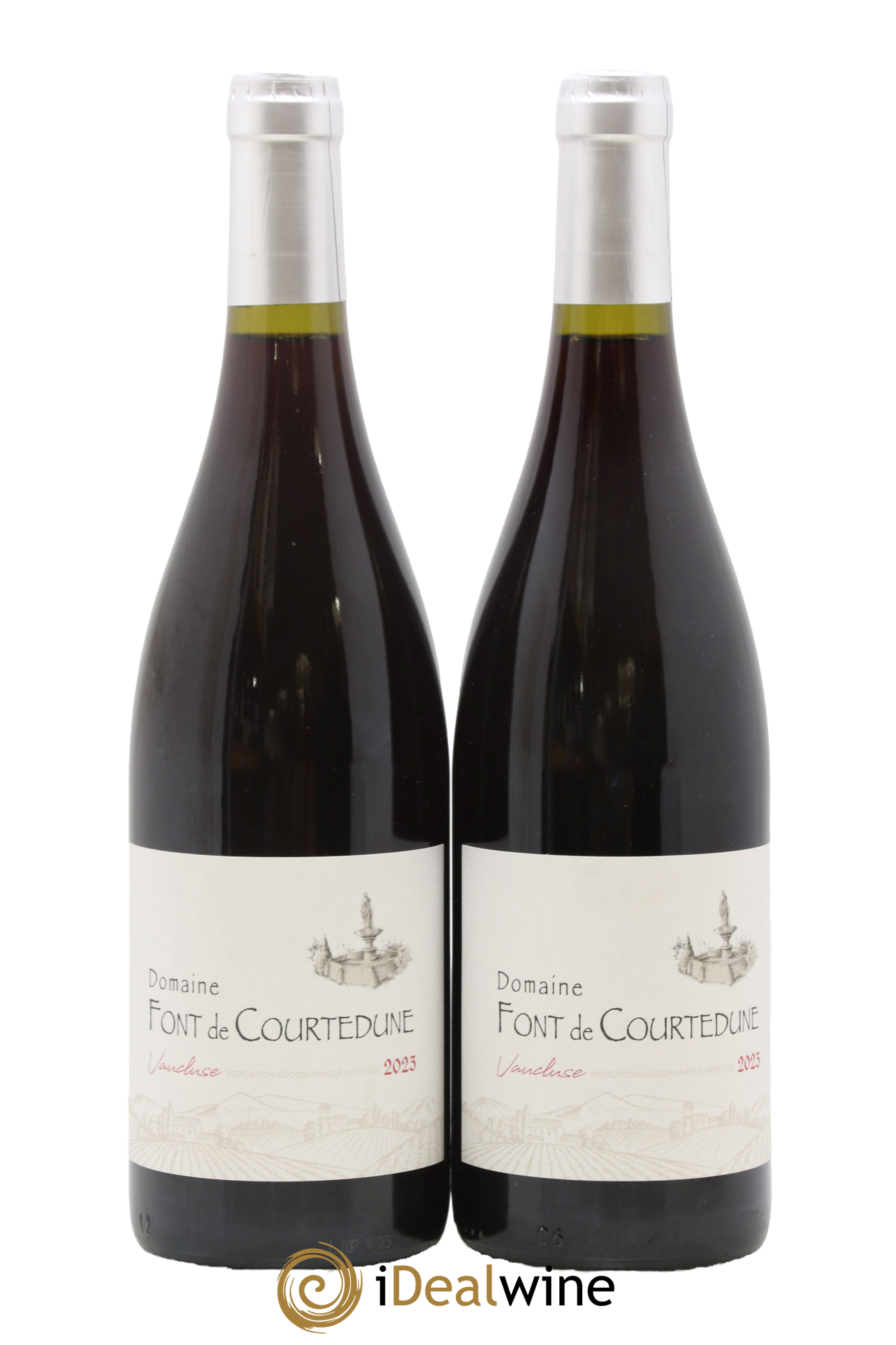 Vaucluse Font de Courtedune 2023 - Lot de 2 bouteilles - 0