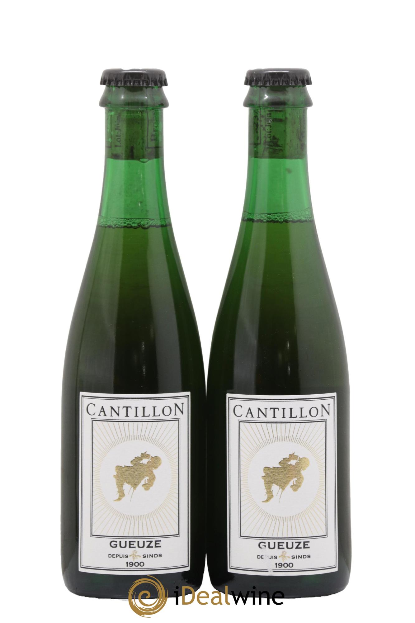 Bière Lambic Bio New Label Gueuze Cantillon - Posten von 2 Demi-Flaschen - 0