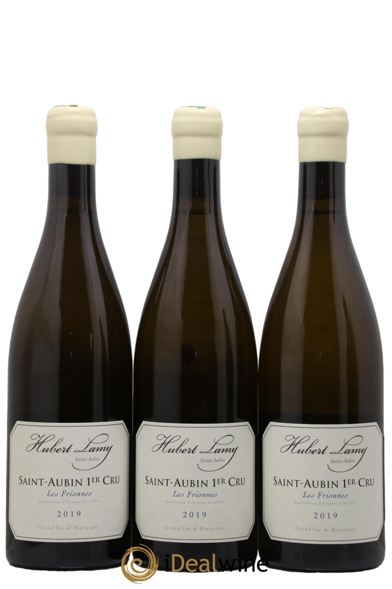 Saint-Aubin 1er Cru Les Frionnes Hubert Lamy 2019 - Lot de 3 bouteilles - 0