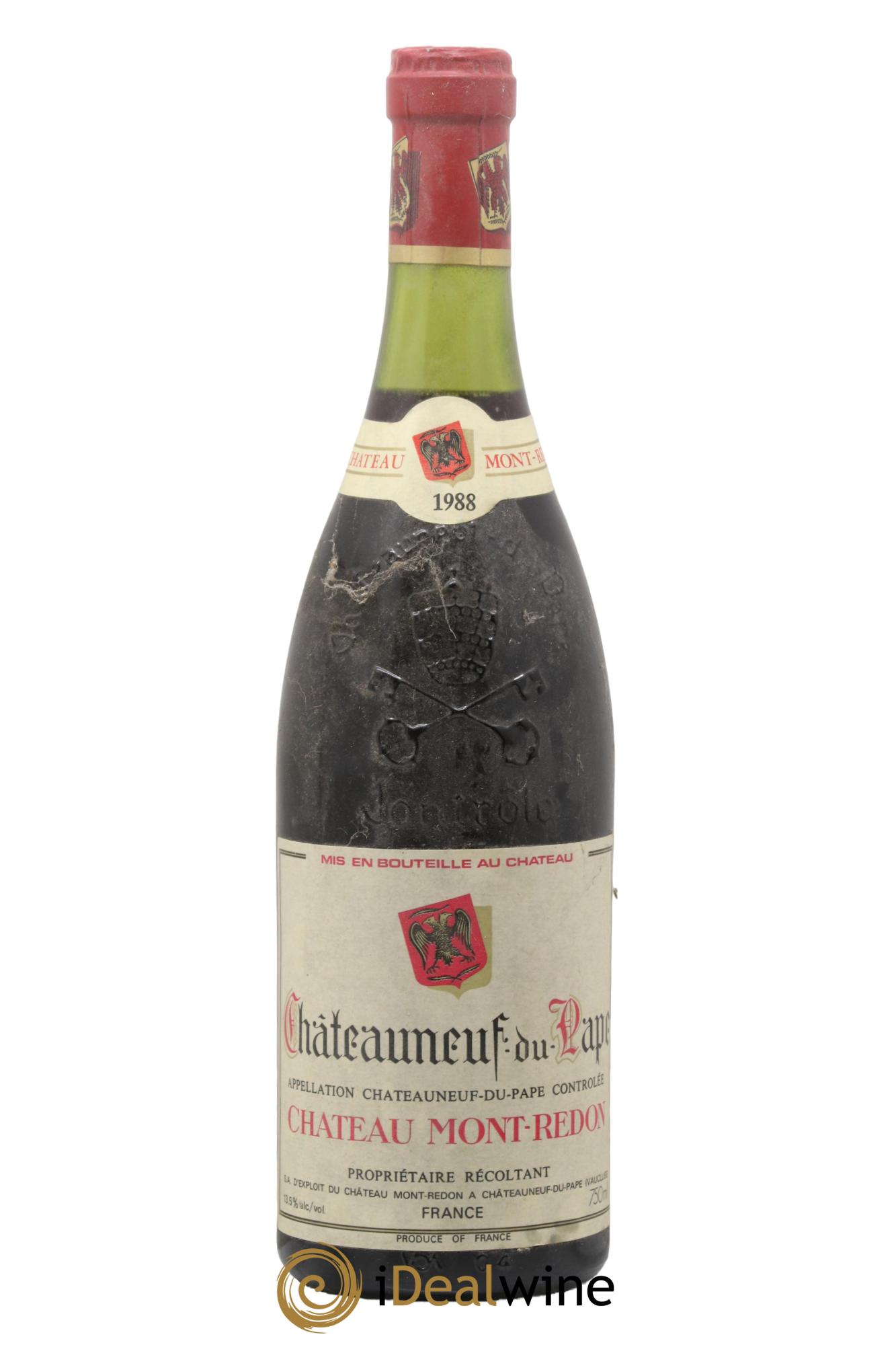 Châteauneuf-du-Pape Château Mont-Redon Famille Abeille-Fabre 1988 - Lot de 1 bouteille - 0