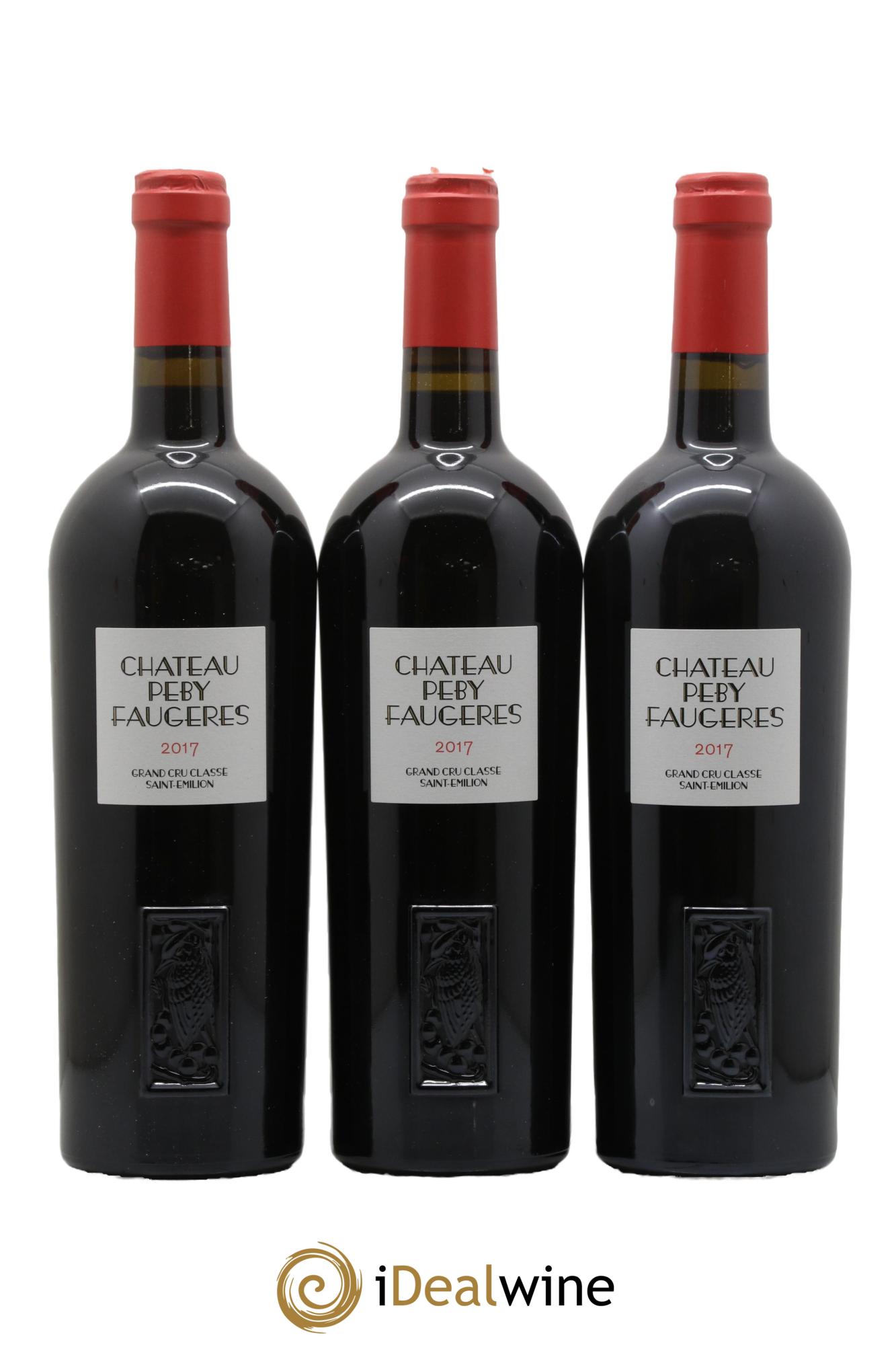 Château Péby Faugères Grand Cru Classé  2017 - Lot of 6 bottles - 1