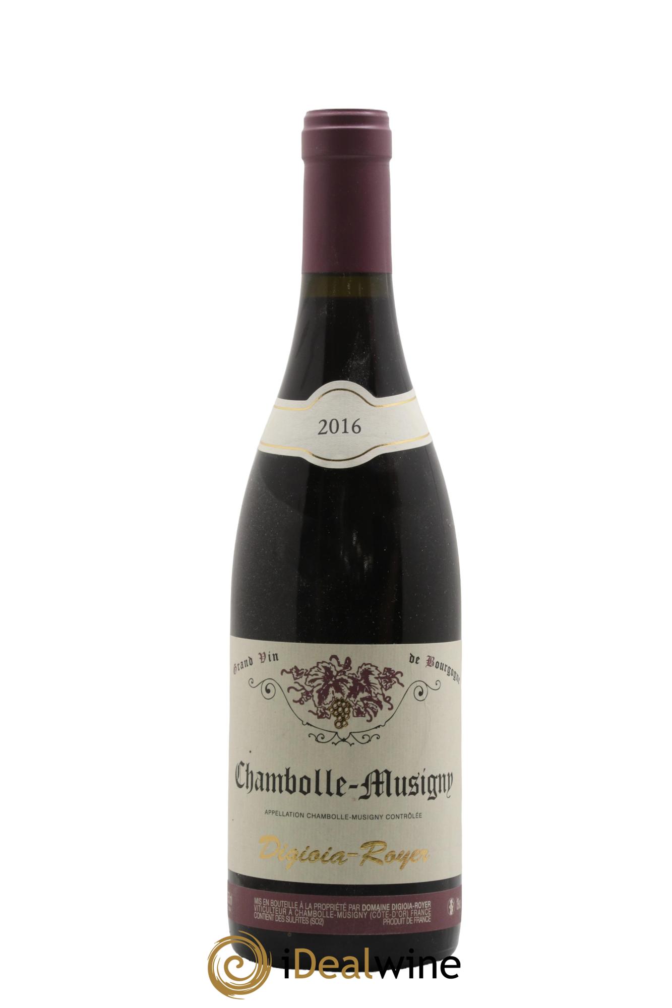Chambolle-Musigny Digioia-Royer (Domaine) 2016 - Lot de 1 bouteille - 0