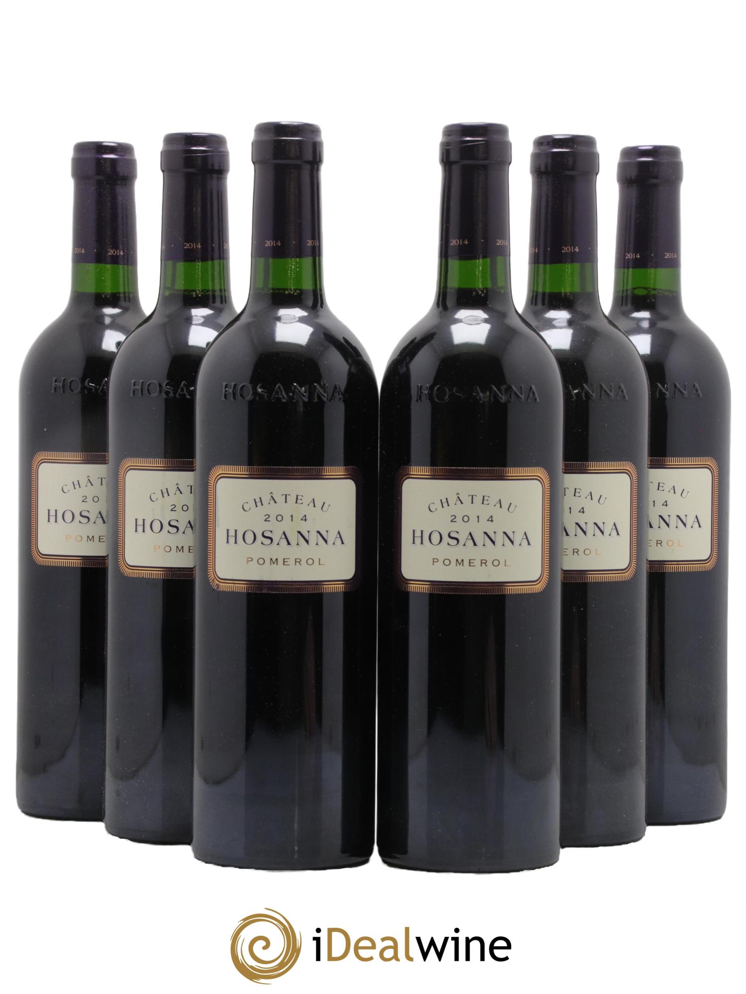 Château Hosanna 2014 - Lotto di 6 bottiglie - 0