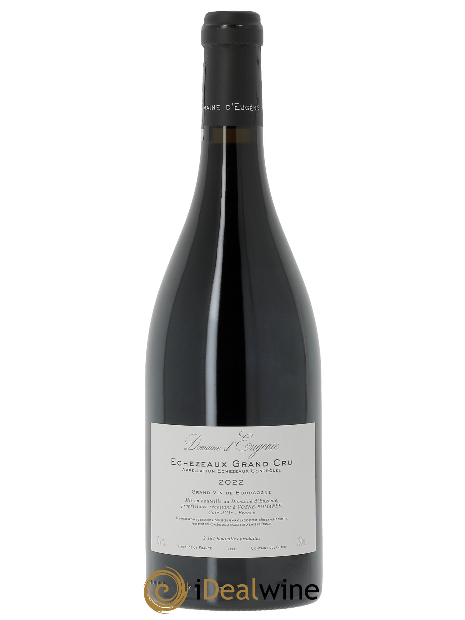Echezeaux Grand Cru René Engel - Eugénie (Domaine) (OWC if 3 bts) 2022 - Lot of 1 bottle - 1