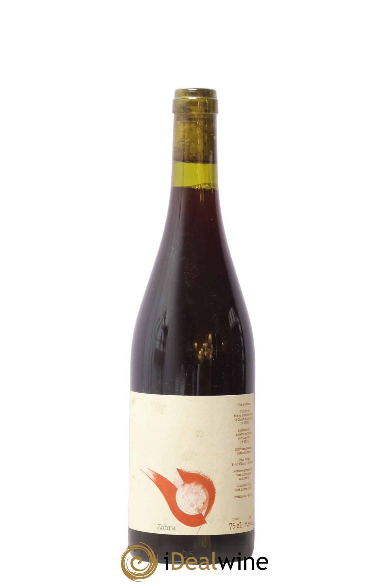 Vin de France Zohra François Dhumes 2024 - Posten von 1 Flasche - 0