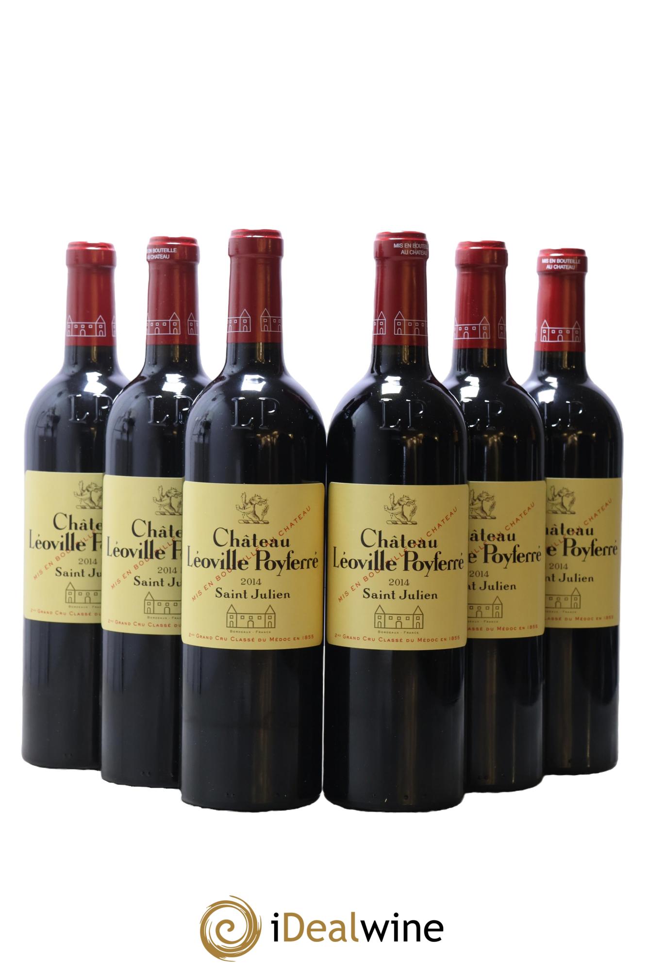 Château Léoville Poyferré 2ème Grand Cru Classé 2014 - Lot de 6 bouteilles - 0